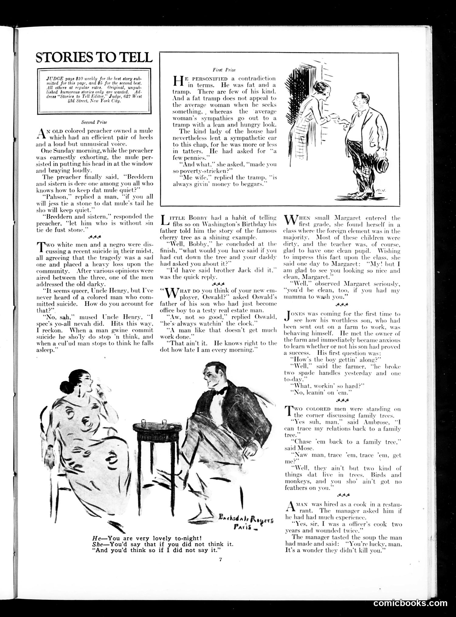 Judge — December 29, 1923 — page 9: Judge, 1923-12-29