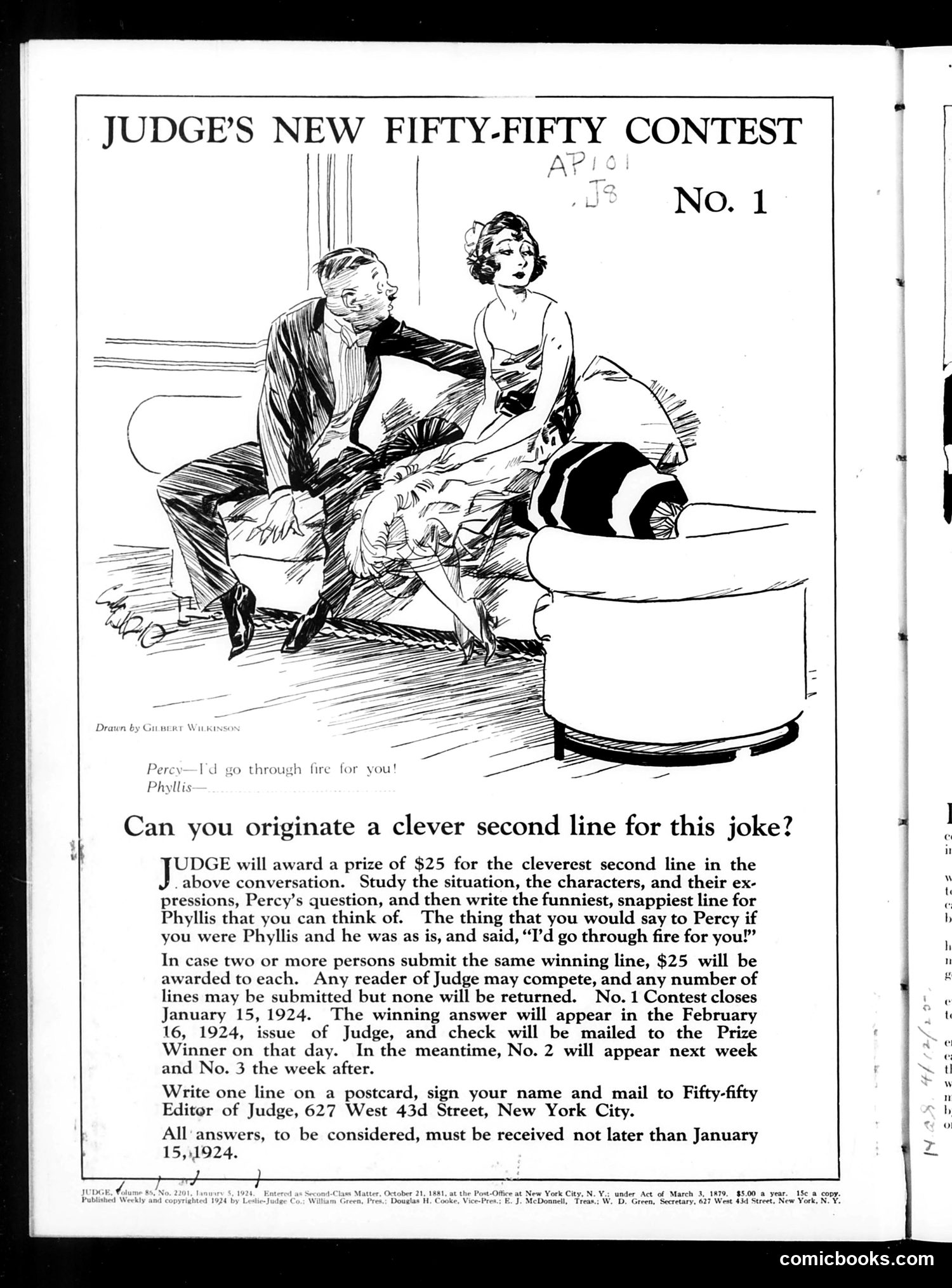 Judge — January 5, 1924 — page 2: Judge, 1924-01-05