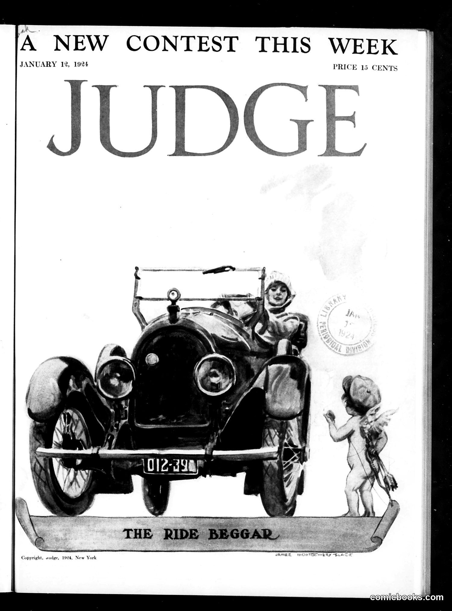 Judge — January 12, 1924 — page 1: Judge, 1924-01-12