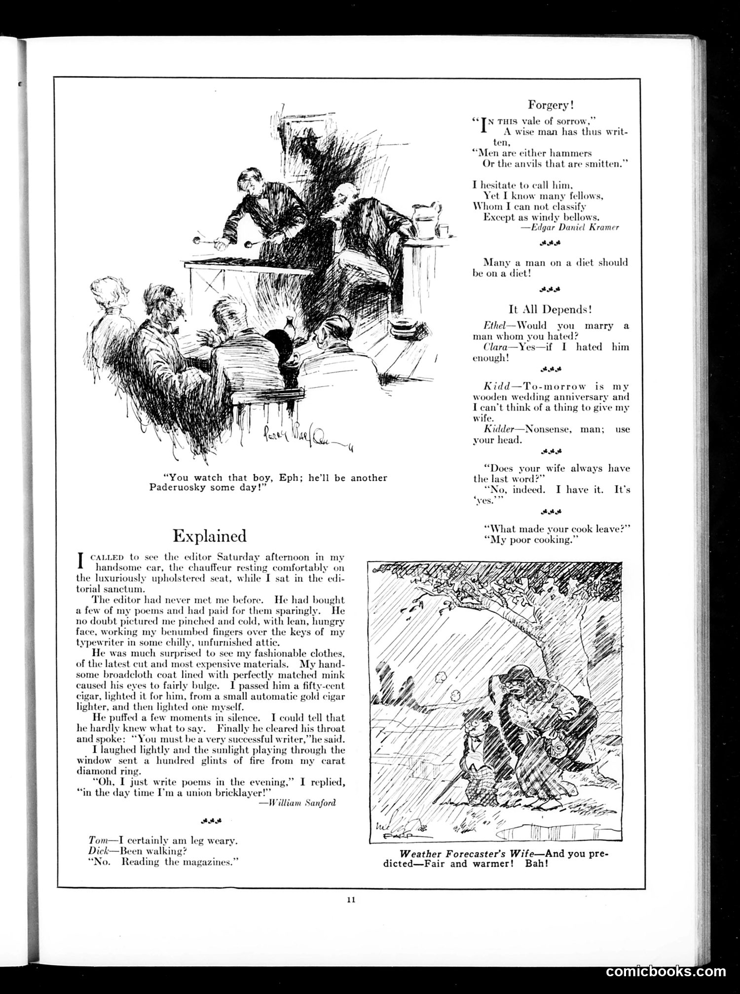 Judge — January 12, 1924 — page 13: Judge, 1924-01-12