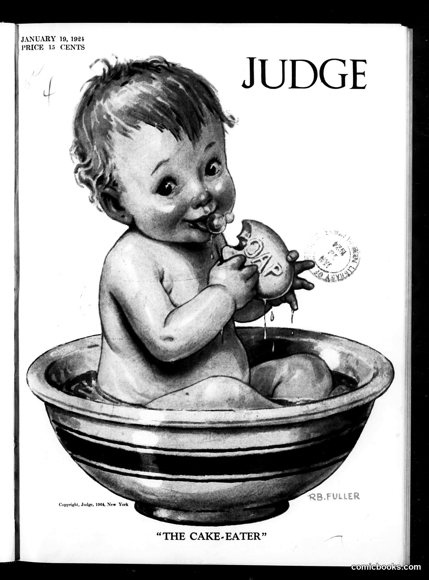 Judge — January 19, 1924 — page 1: Judge, 1924-01-19