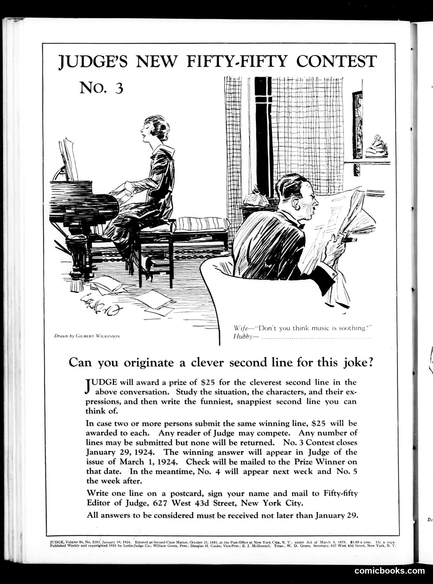 Judge — January 19, 1924 — page 2: Judge, 1924-01-19