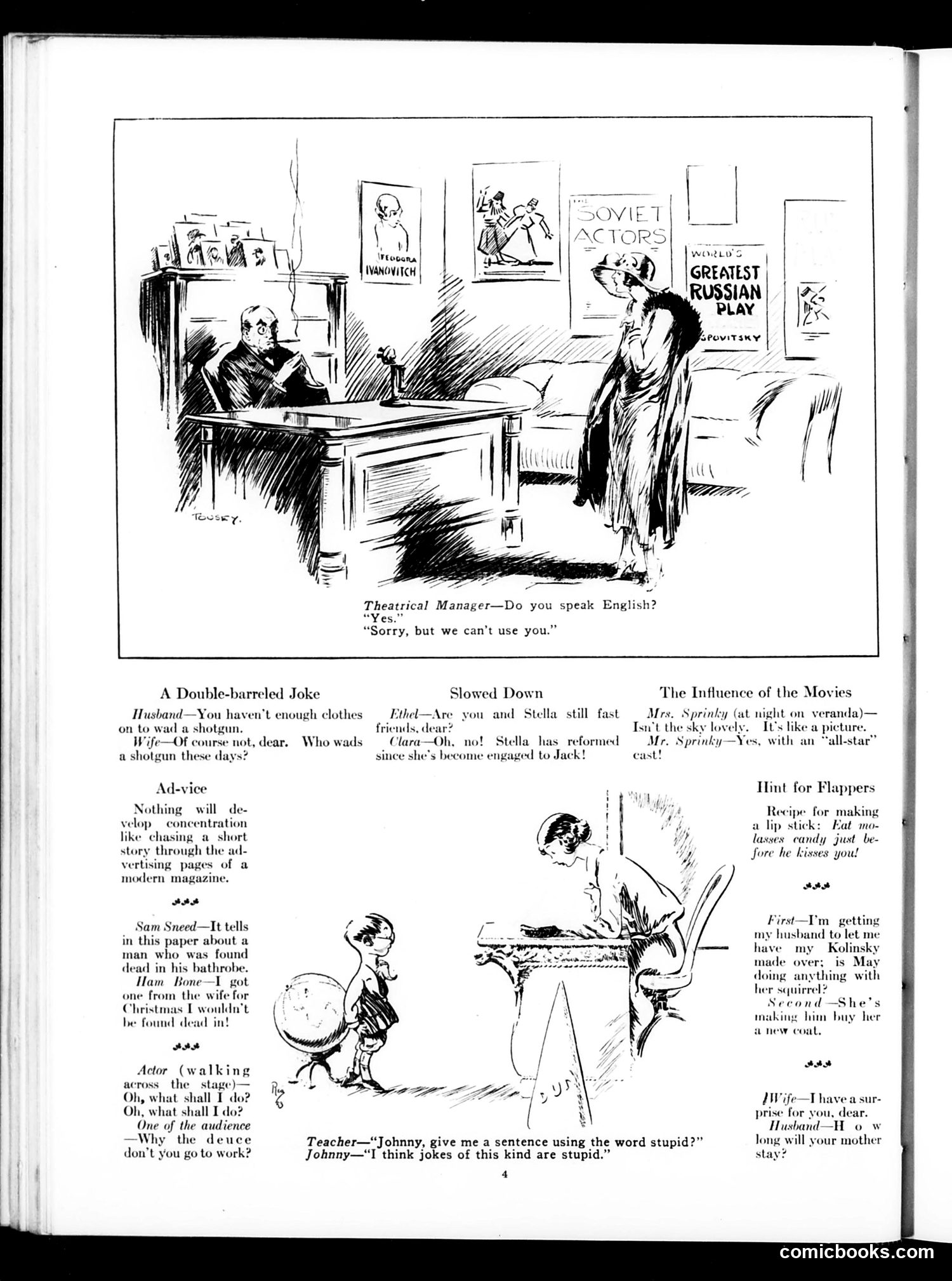 Judge — January 19, 1924 — page 6: Judge, 1924-01-19