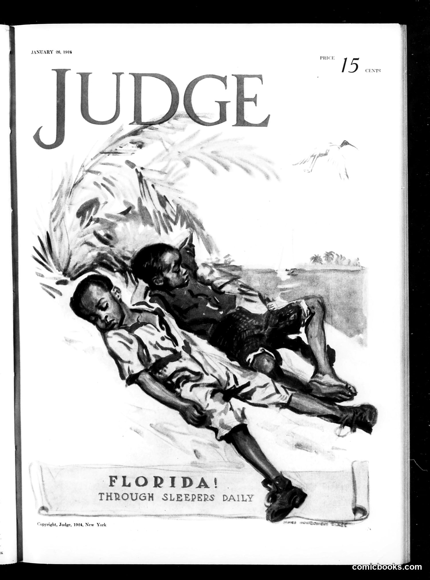 Judge — January 26, 1924 — page 1: Judge, 1924-01-26