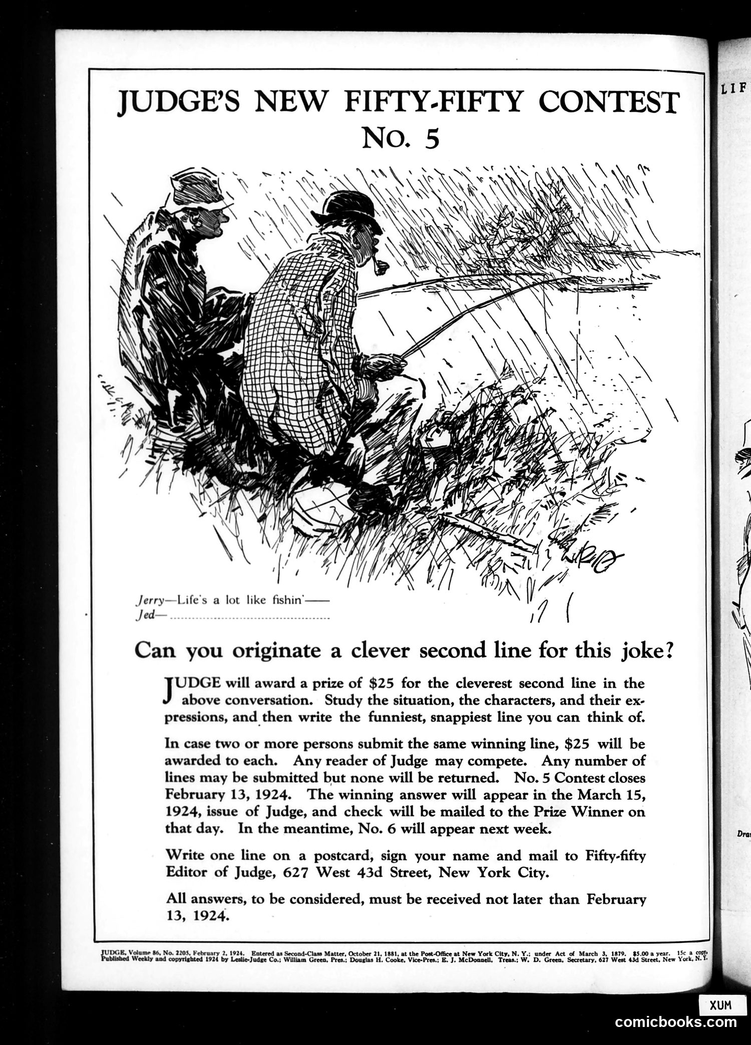 Judge — February 2, 1924 — page 2: Judge, 1924-02-02