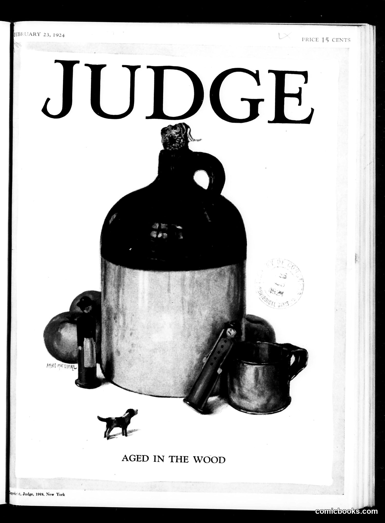 Judge — February 23, 1924 — page 1: Judge, 1924-02-23