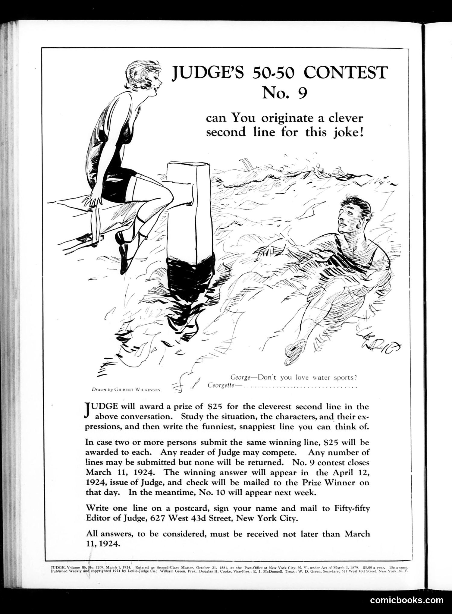 Judge — March 1, 1924 — page 2: Judge, 1924-03-01