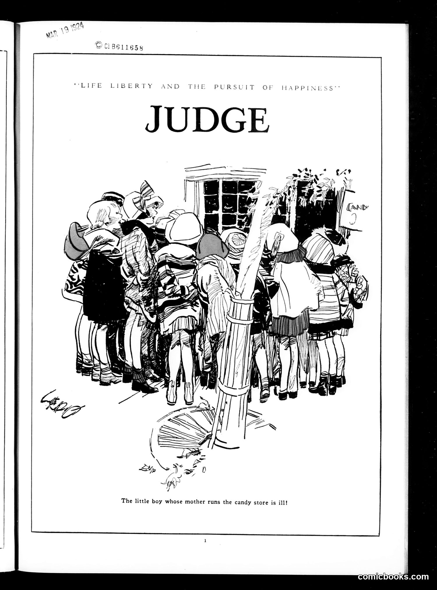Judge — March 22, 1924 — page 3: Judge, 1924-03-22