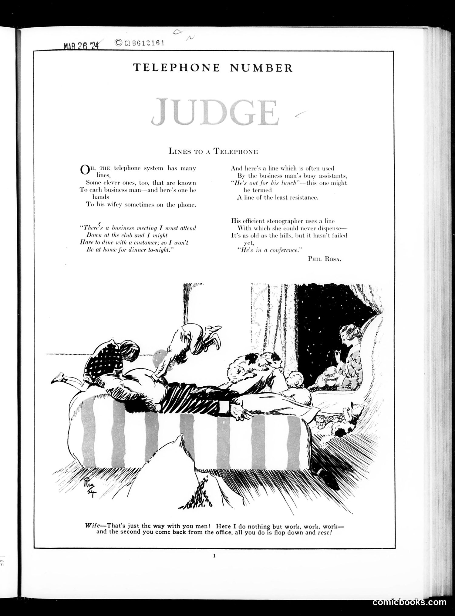 Judge — March 29, 1924 — page 3: Judge, 1924-03-29