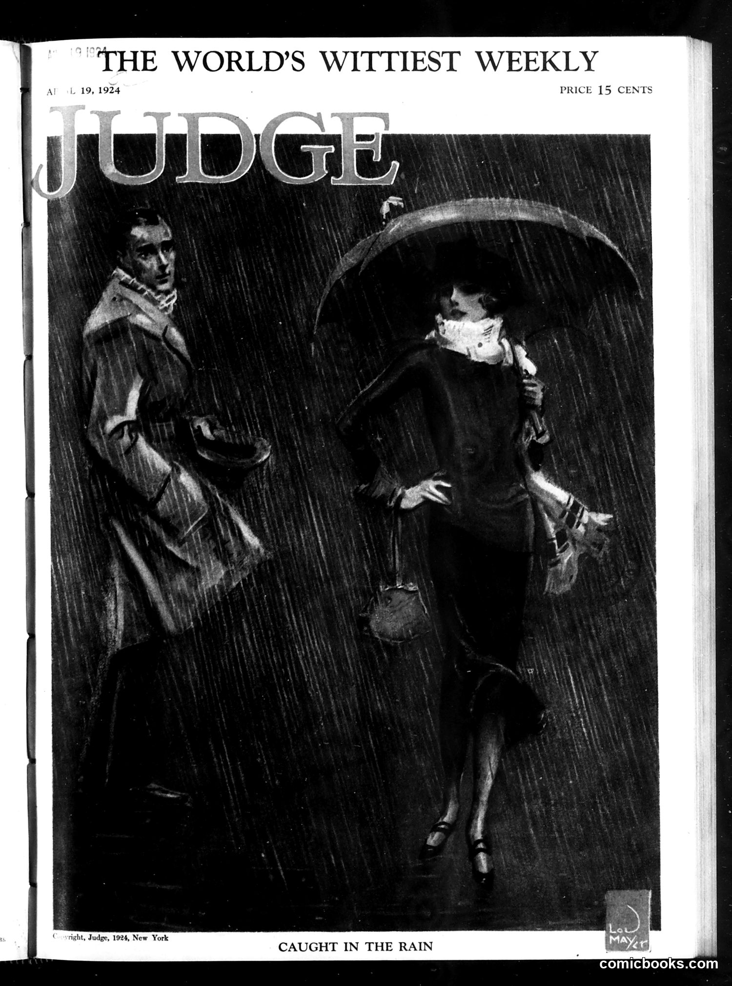Judge — April 19, 1924 — page 1: Judge, 1924-04-19
