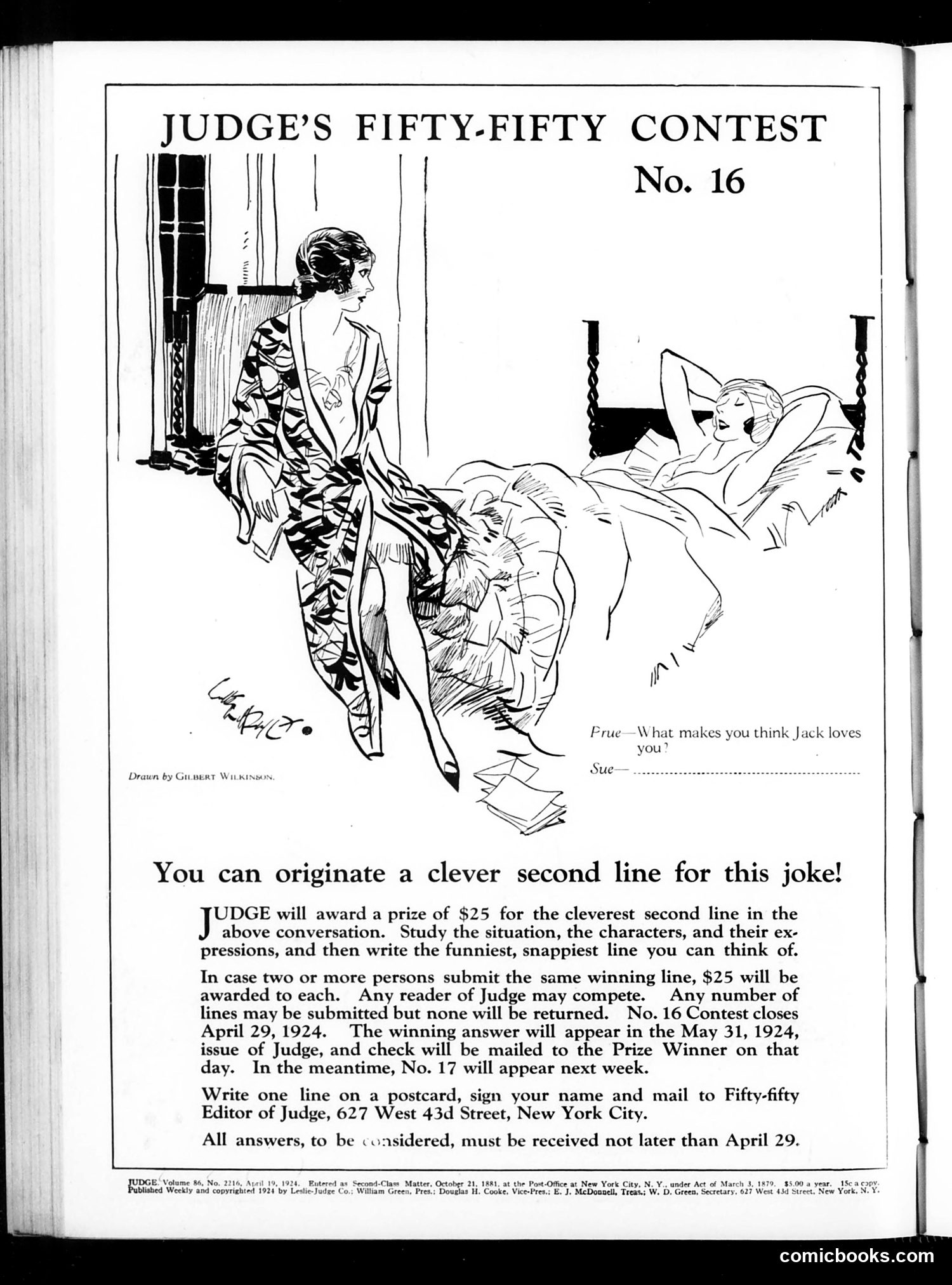 Judge — April 19, 1924 — page 2: Judge, 1924-04-19