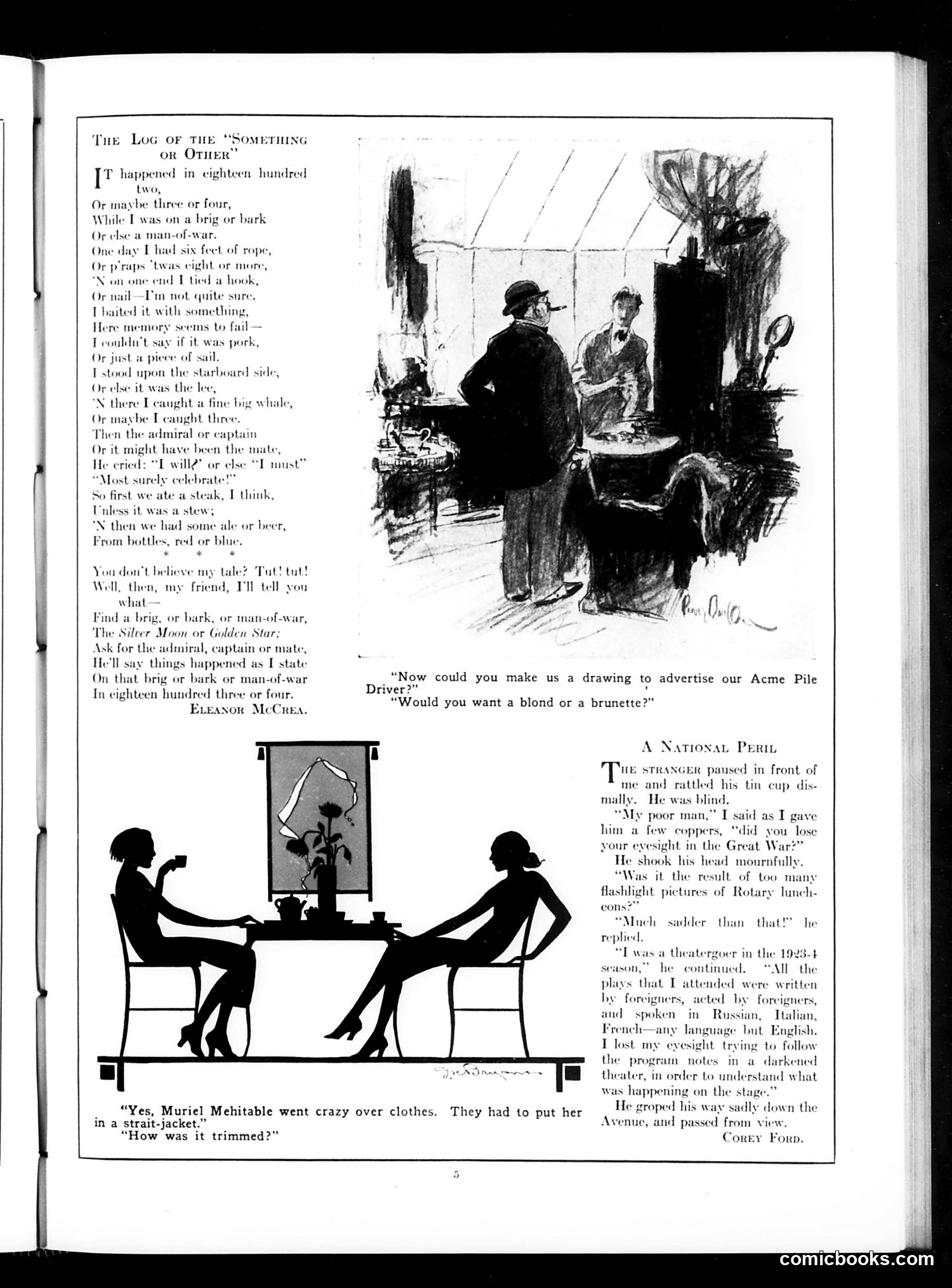 Judge — April 19, 1924 — page 7: Judge, 1924-04-19