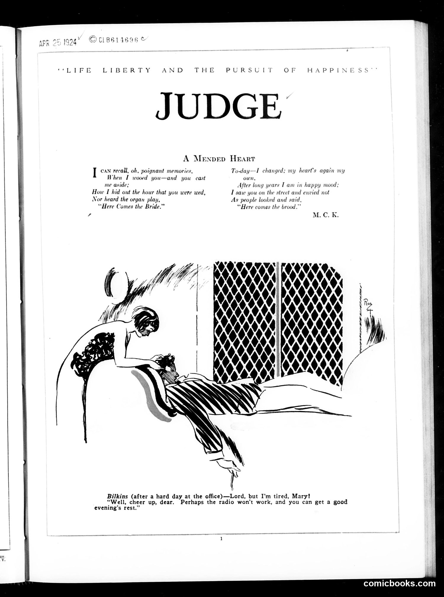 Judge — April 26, 1924 — page 3: Judge, 1924-04-26