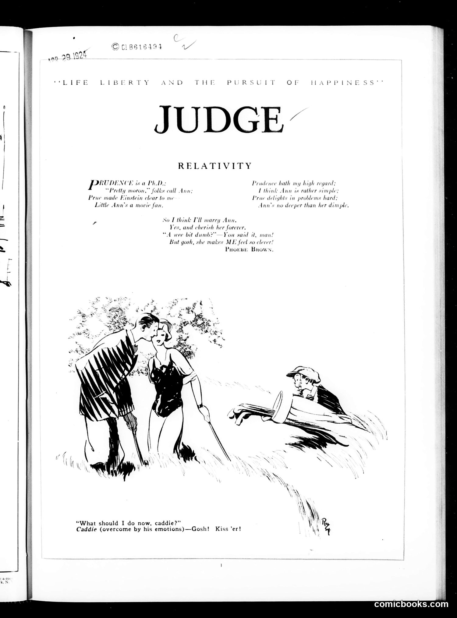 Judge — May 3, 1924 — page 3: Judge, 1924-05-03