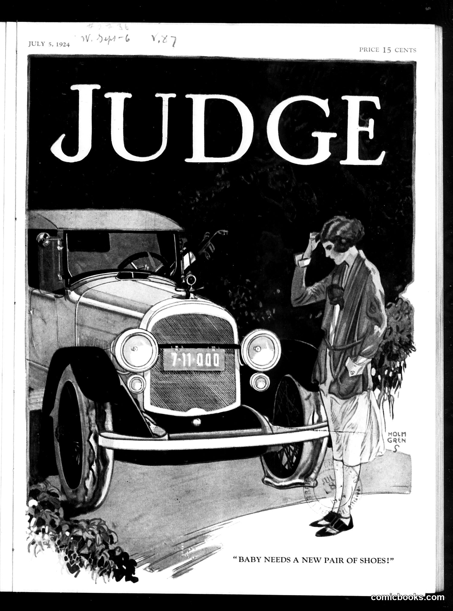 Judge — July 5, 1924 — page 1: Judge, 1924-07-05