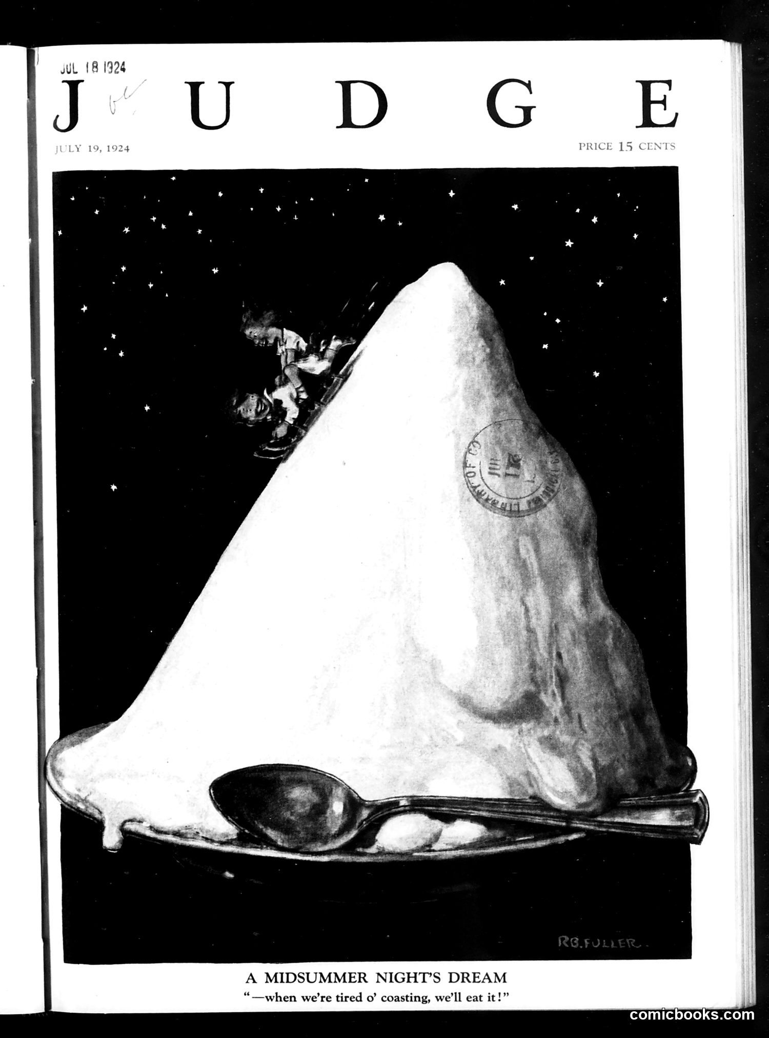 Judge — July 19, 1924 — page 1: Judge, 1924-07-19