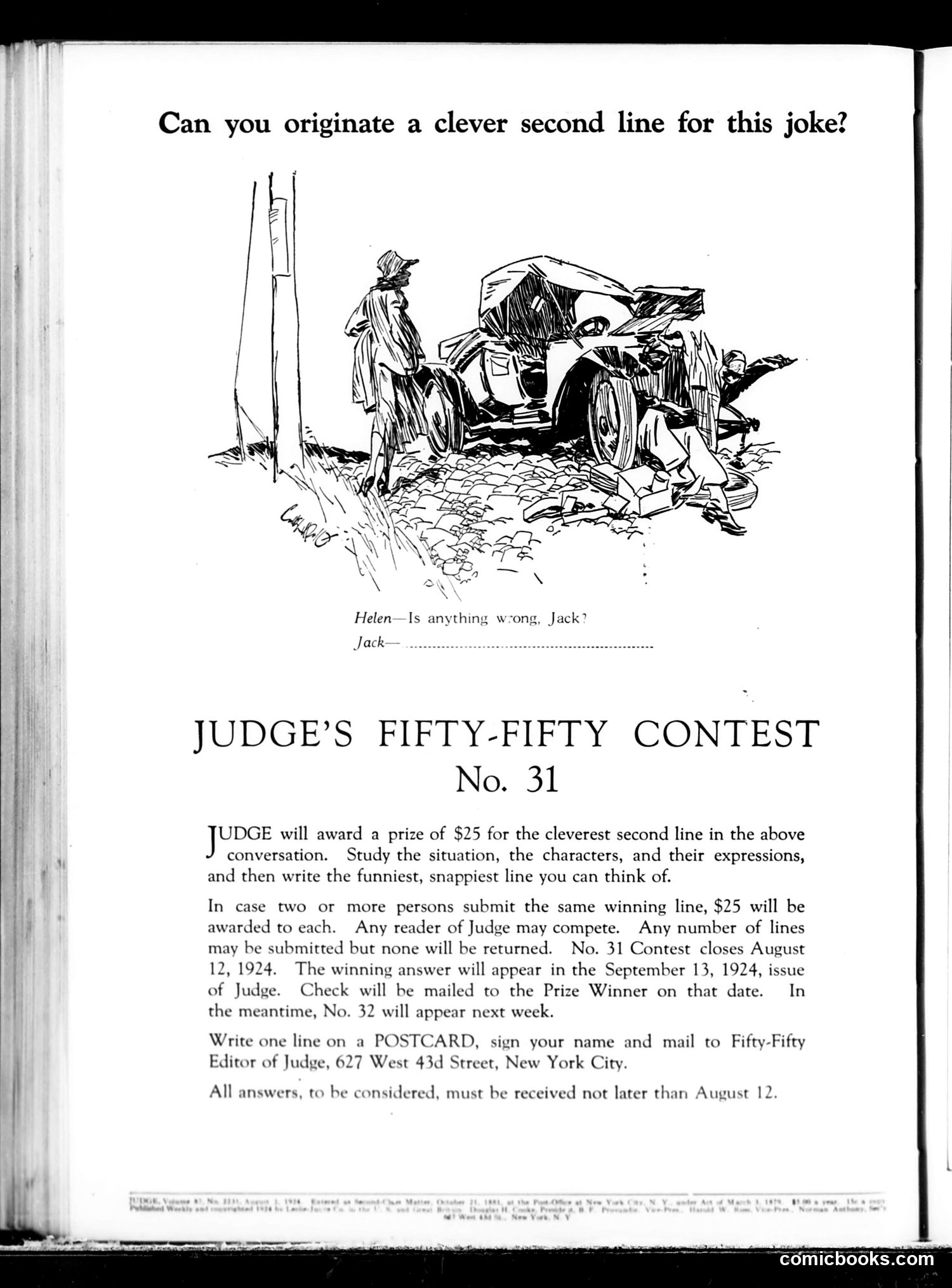 Judge — August 2, 1924 — page 2: Judge, 1924-08-02