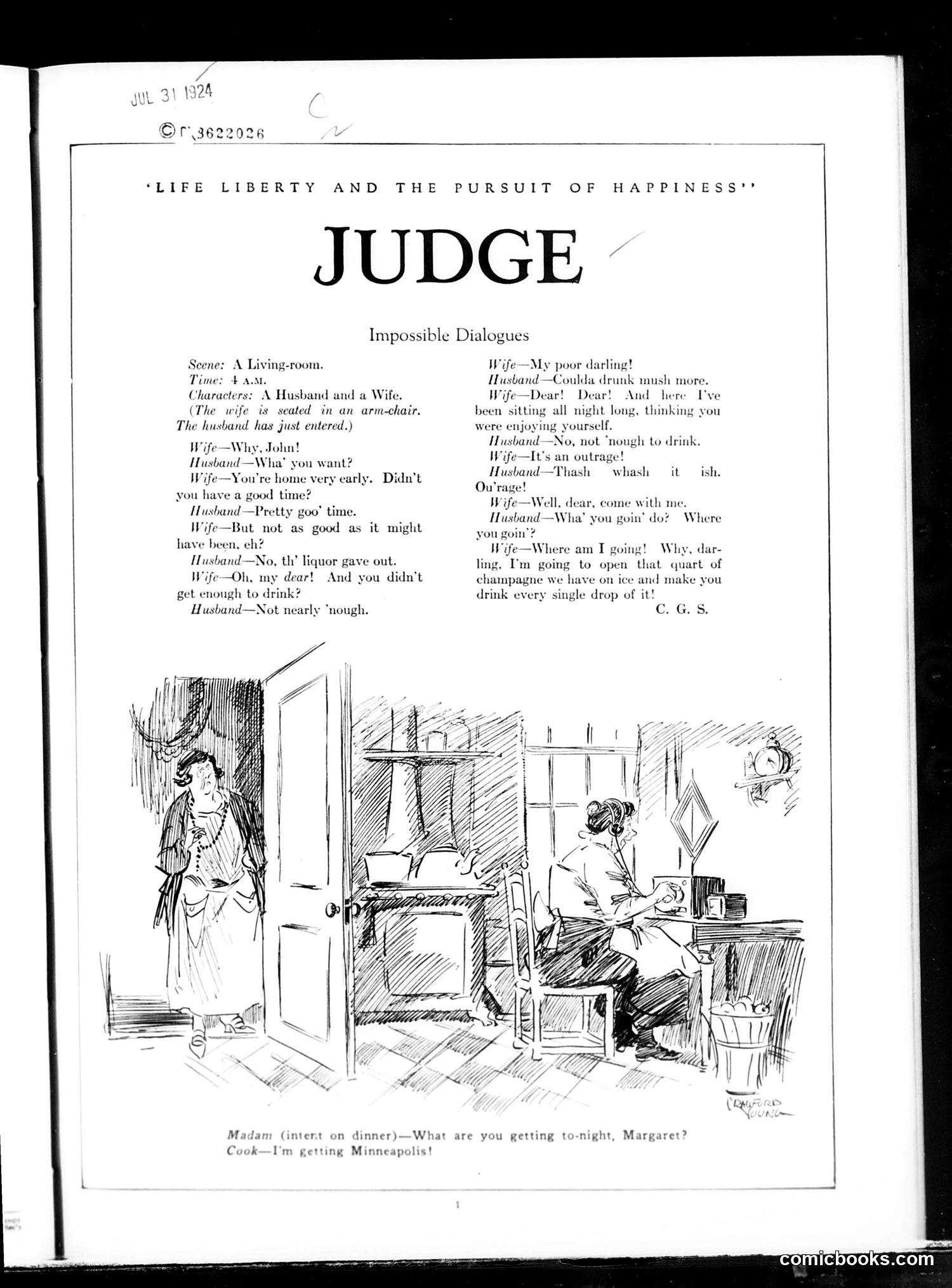 Judge — August 2, 1924 — page 3: Judge, 1924-08-02