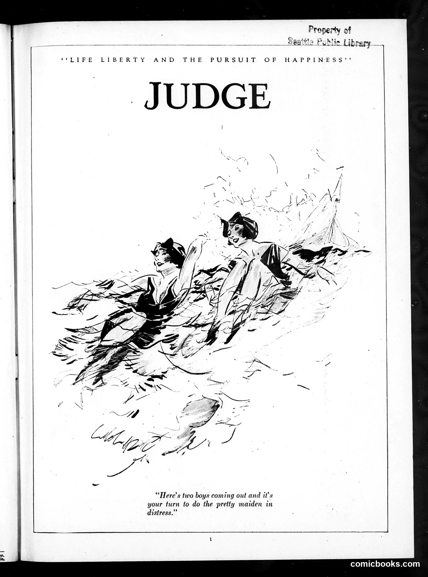 Judge — August 23, 1924 — page 3: Judge, 1924-08-23