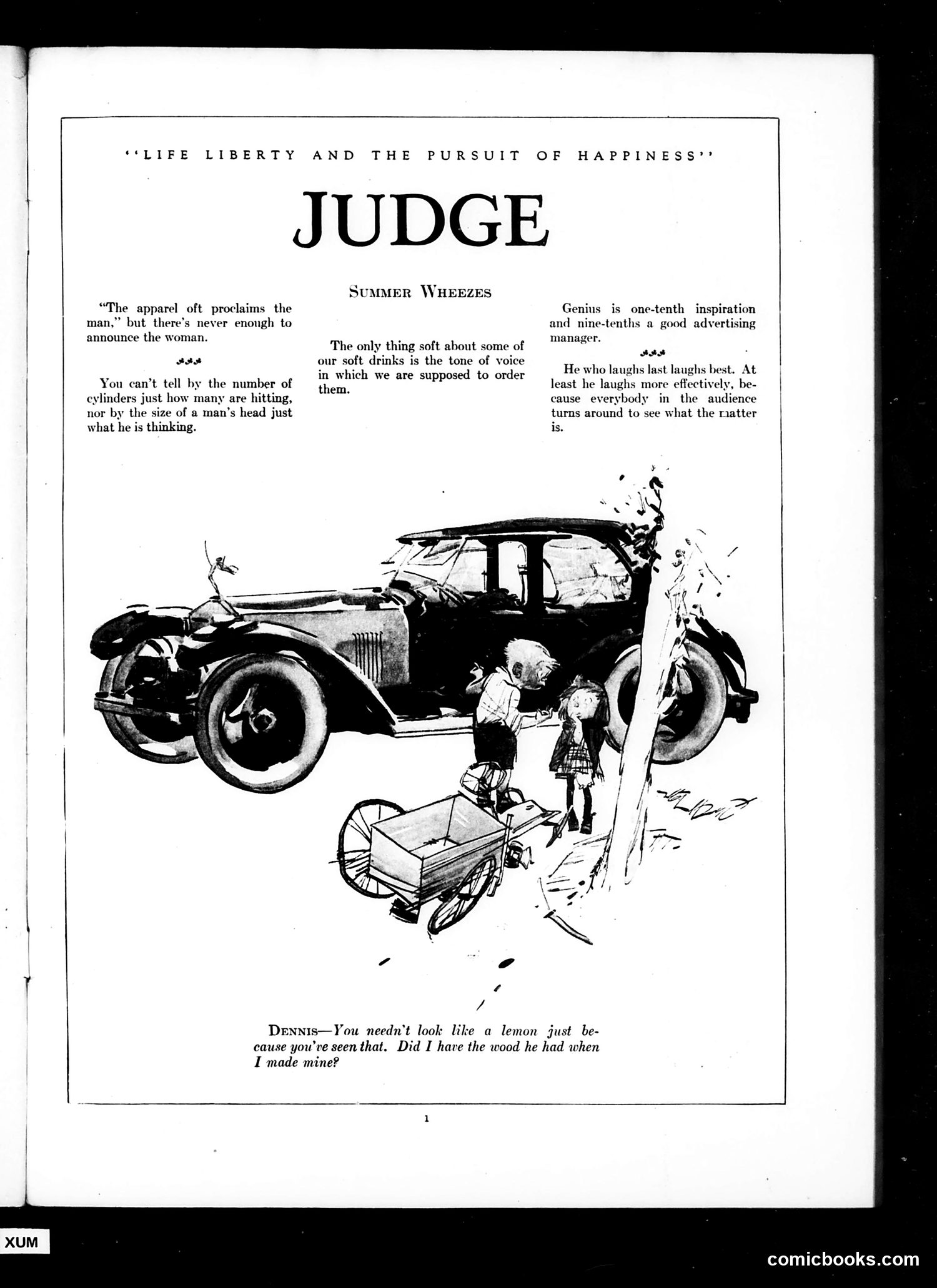 Judge — August 30, 1924 — page 3: Judge, 1924-08-30