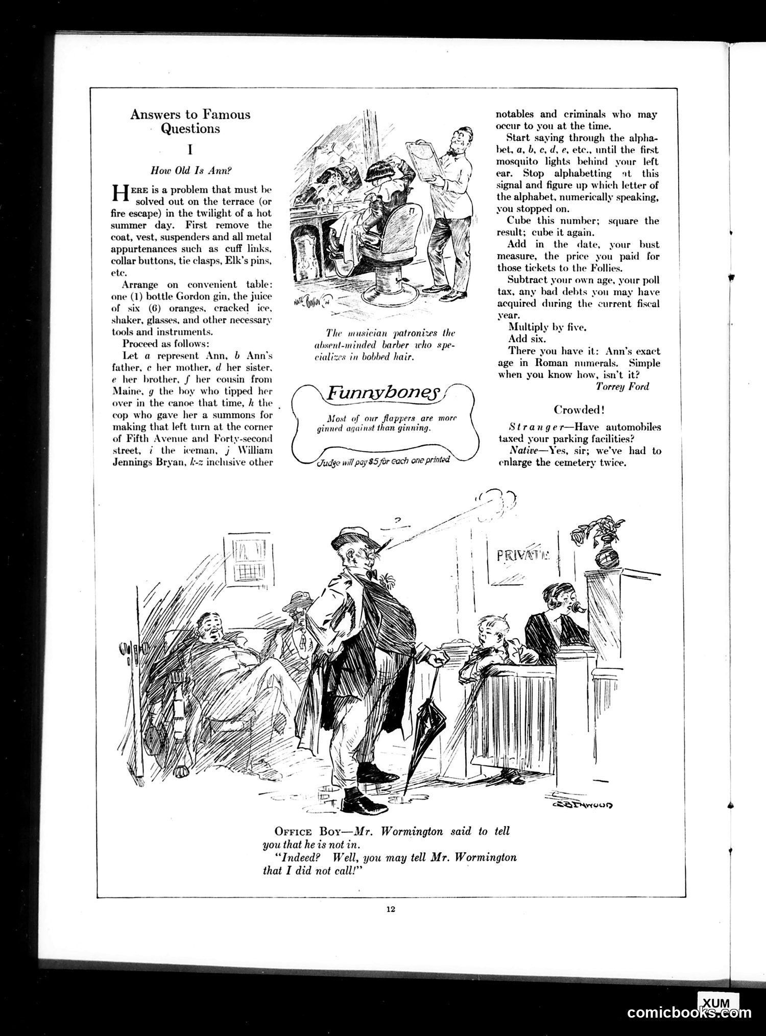 Judge — September 6, 1924 — page 14: Judge, 1924-09-06