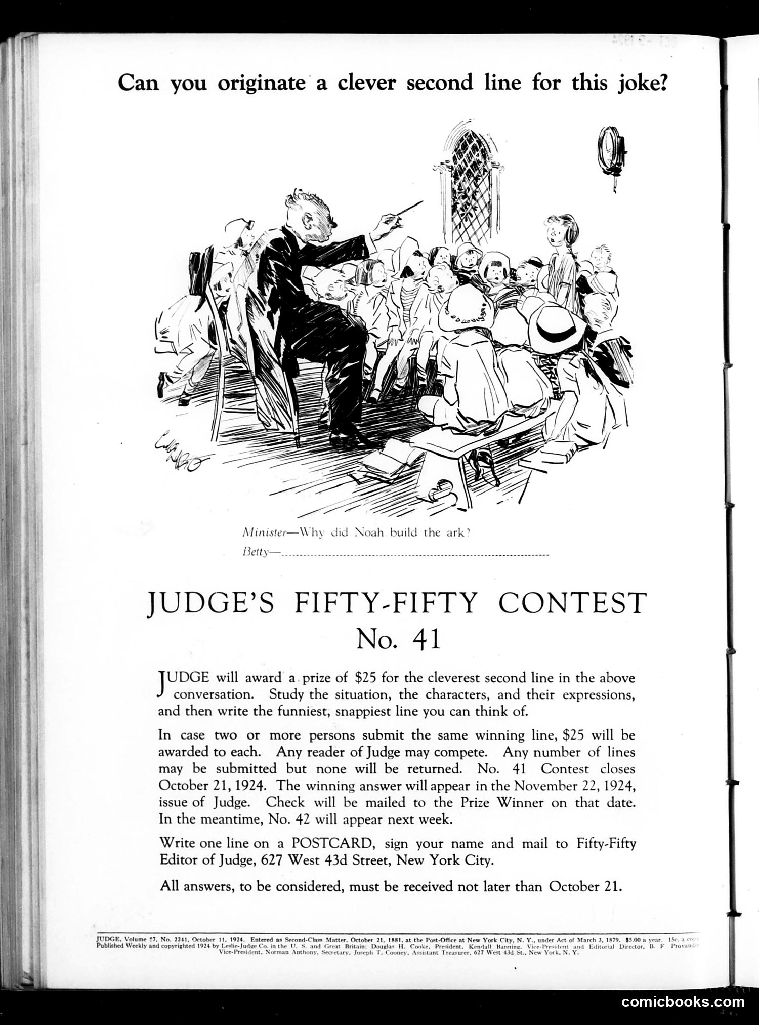 Judge — October 4, 1924 — page 2: Judge, 1924-10-04