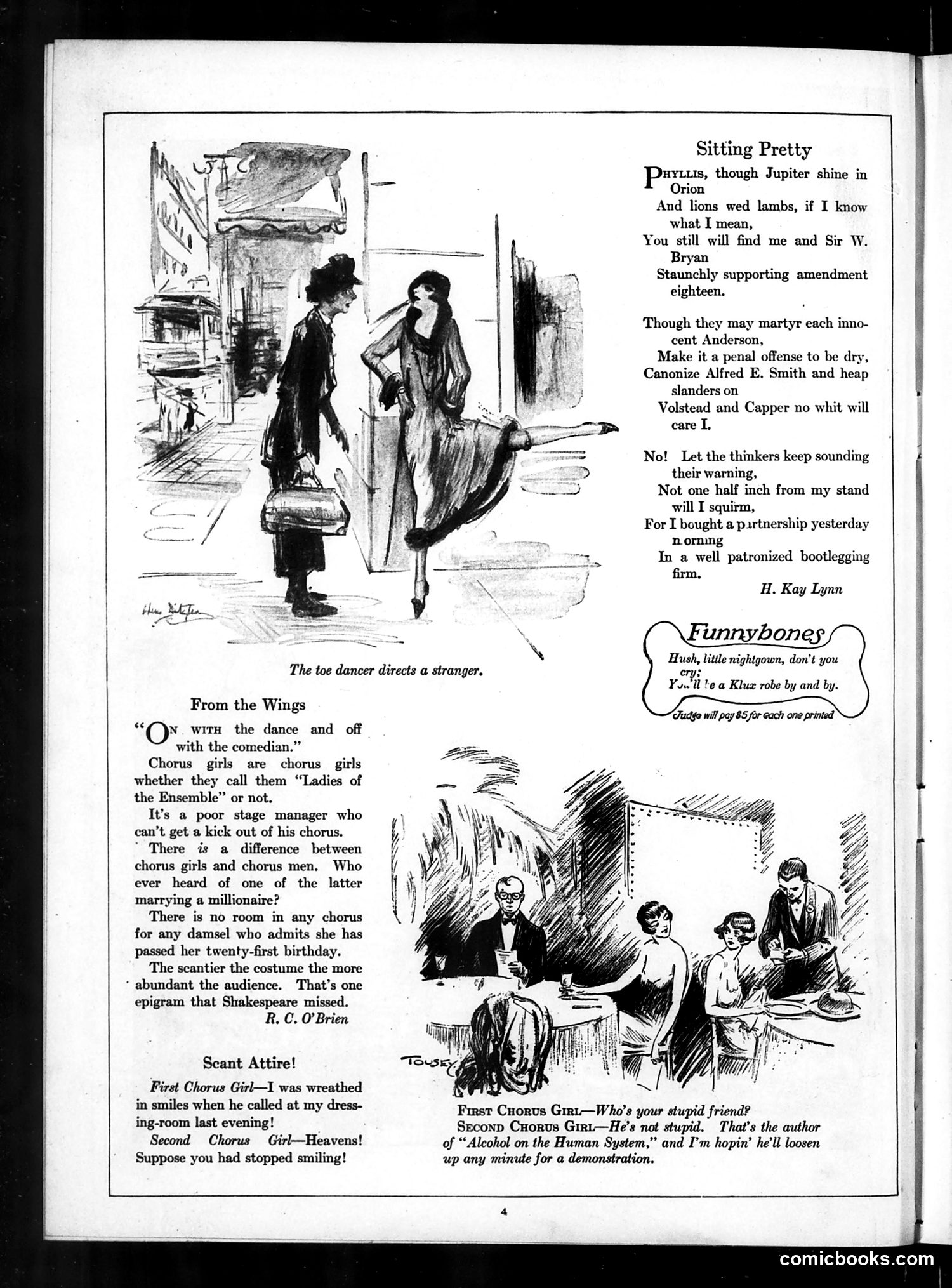 Judge — October 11, 1924 — page 6: Judge, 1924-10-11