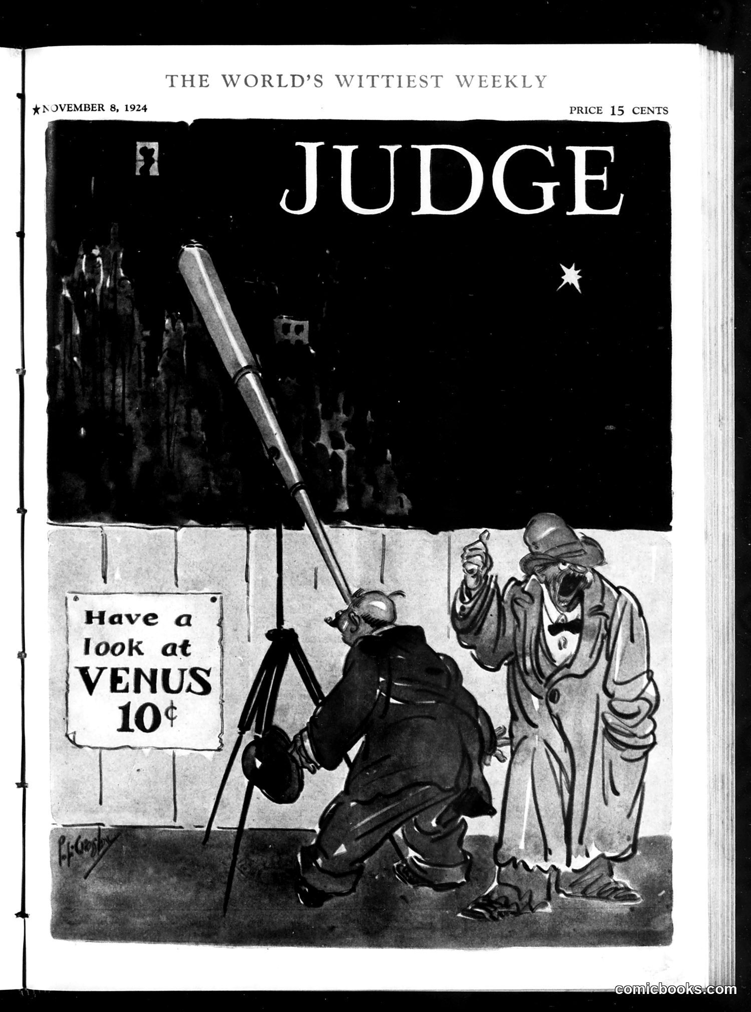 Judge — November 1, 1924 — page 1: Judge, 1924-11-01