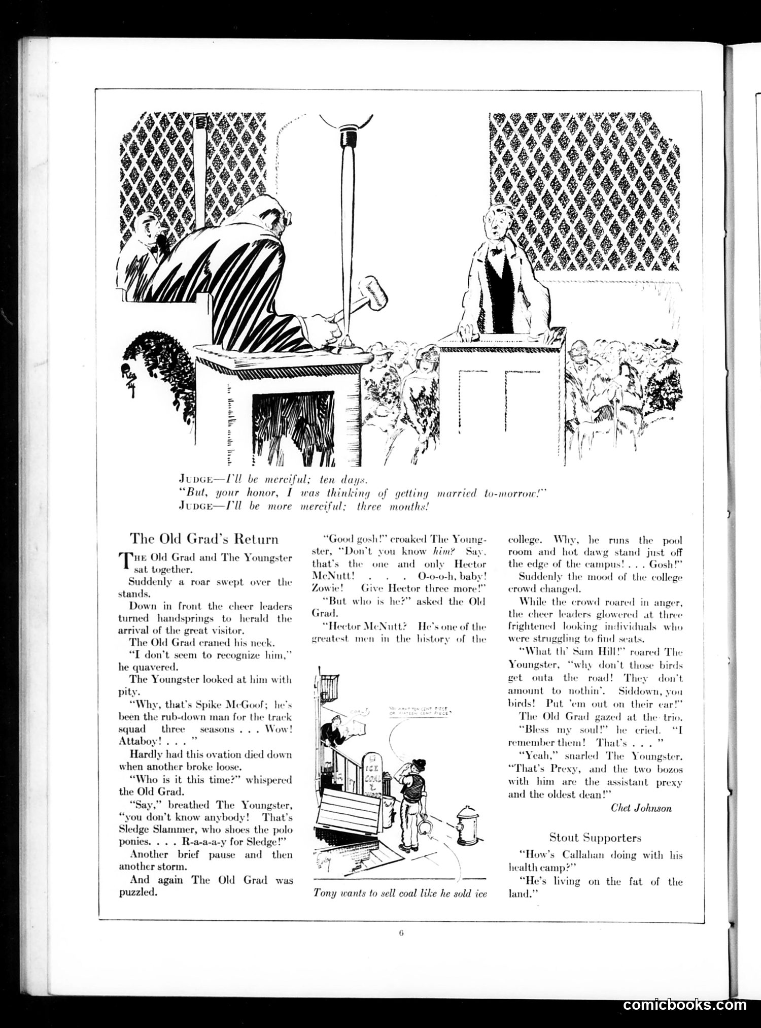 Judge — November 1, 1924 — page 8: Judge, 1924-11-01