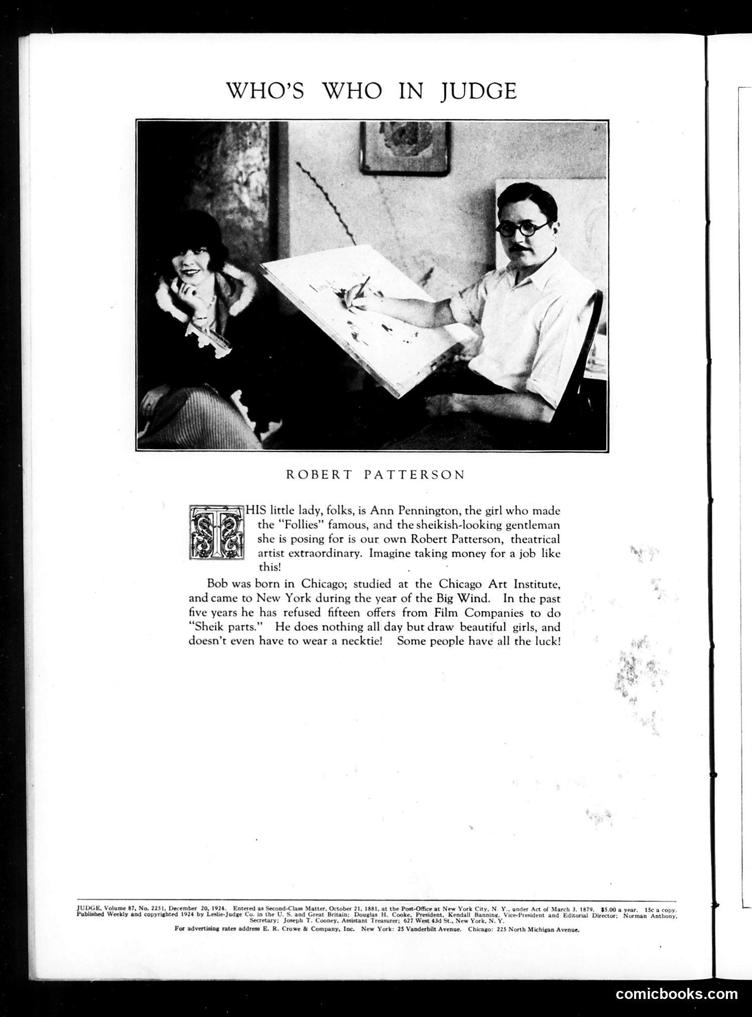 Judge — December 20, 1924 — page 2: Judge, 1924-12-20