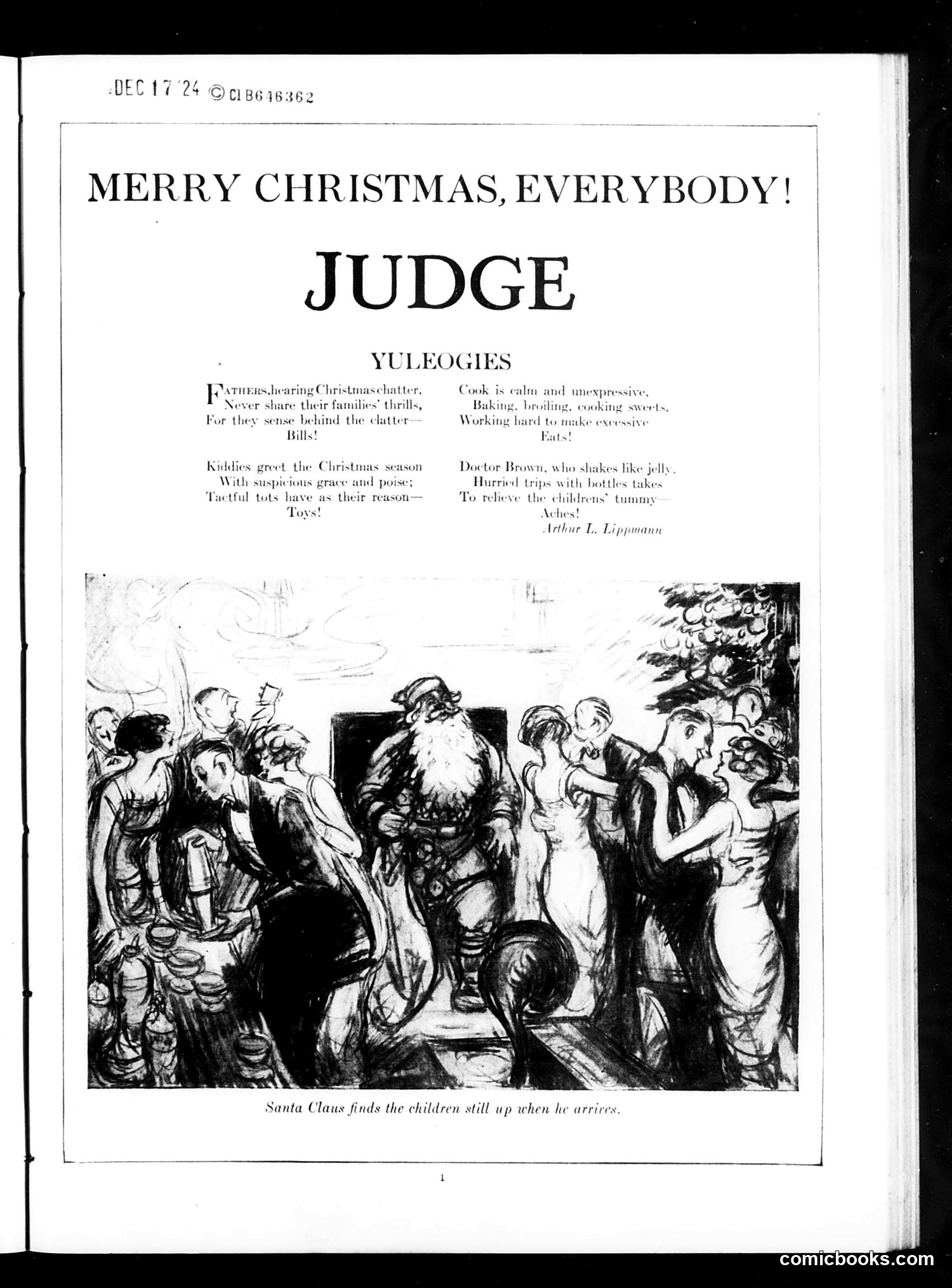 Judge — December 20, 1924 — page 3: Judge, 1924-12-20