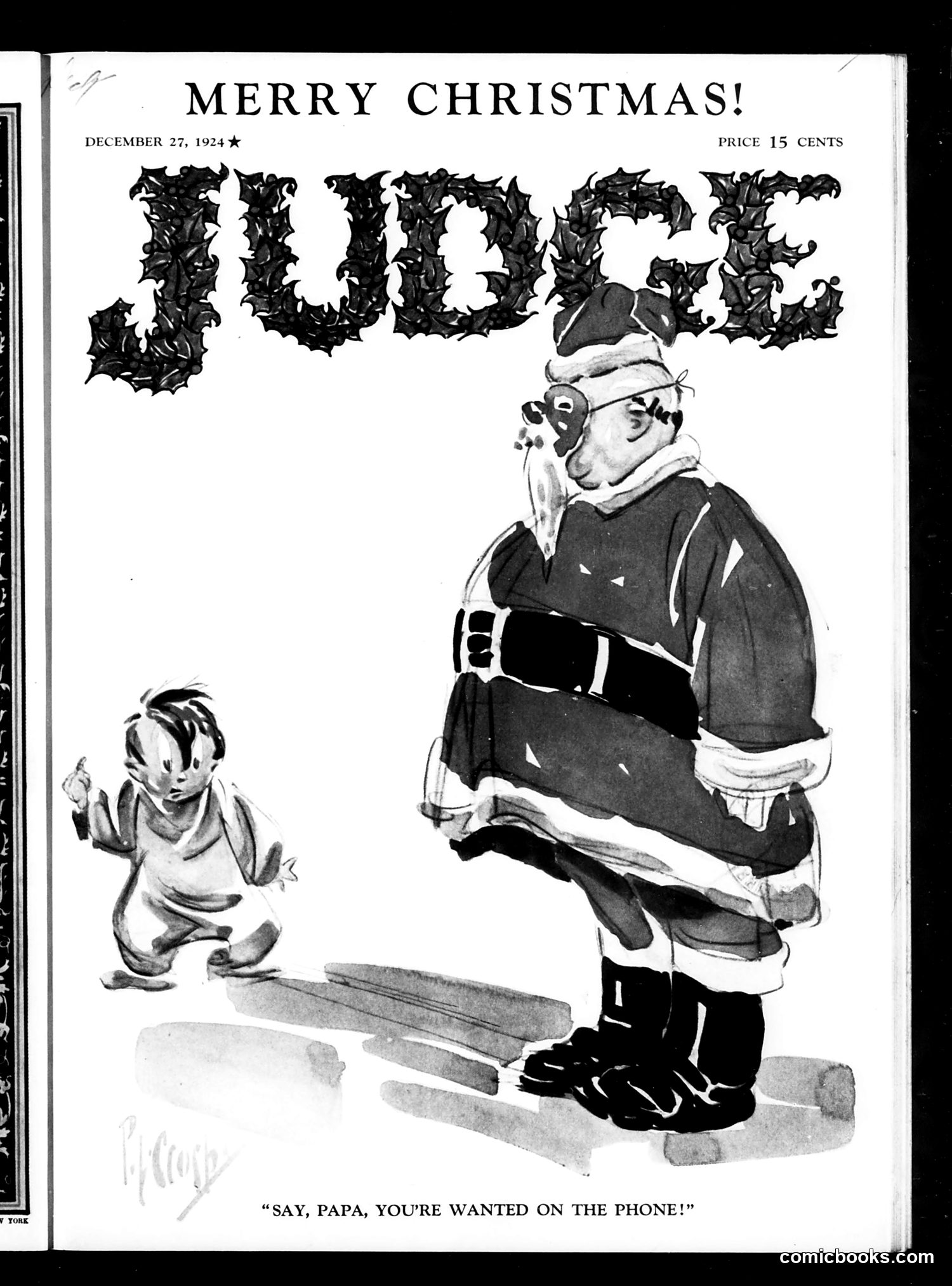 Judge — December 27, 1924 — page 1: Judge, 1924-12-27