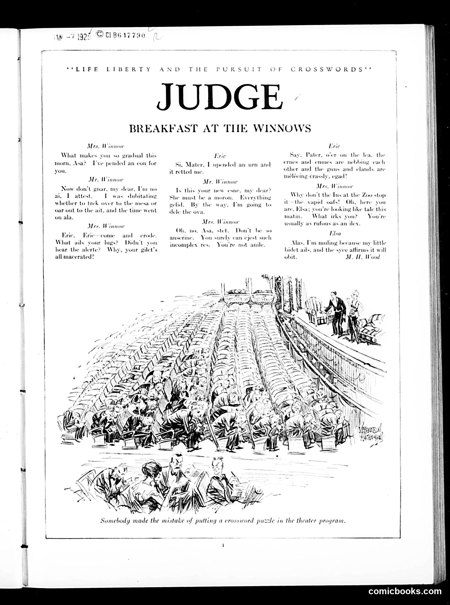 Judge — January 10, 1925 — page 3: Judge, 1925-01-10
