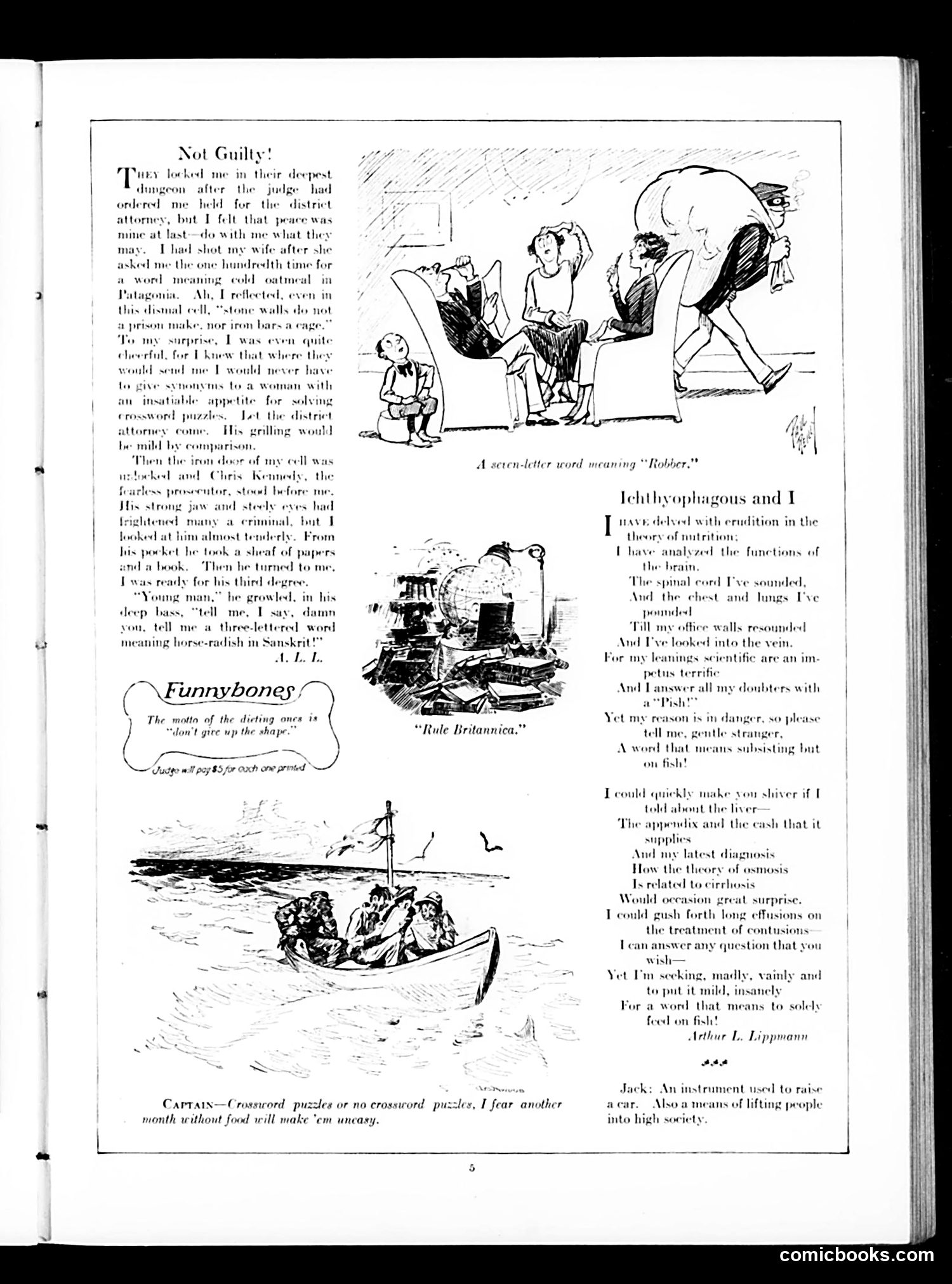 Judge — January 10, 1925 — page 7: Judge, 1925-01-10