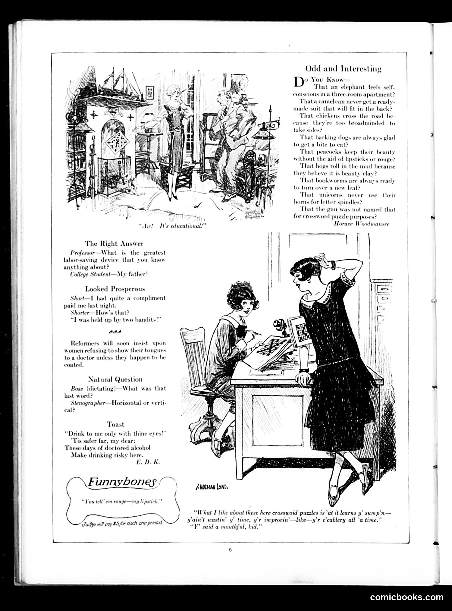 Judge — January 10, 1925 — page 8: Judge, 1925-01-10