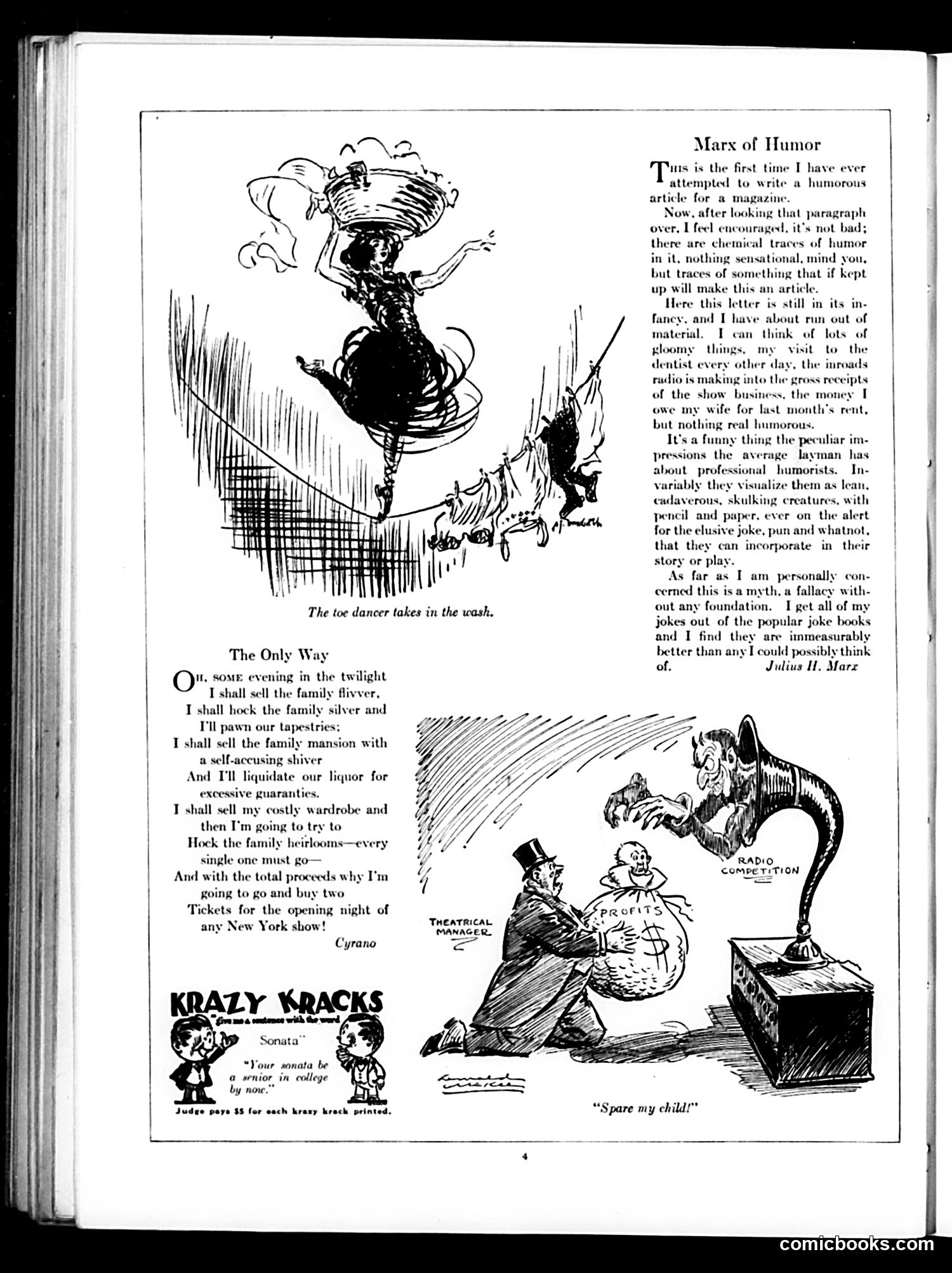 Judge — February 21, 1925 — page 6: Judge, 1925-02-21