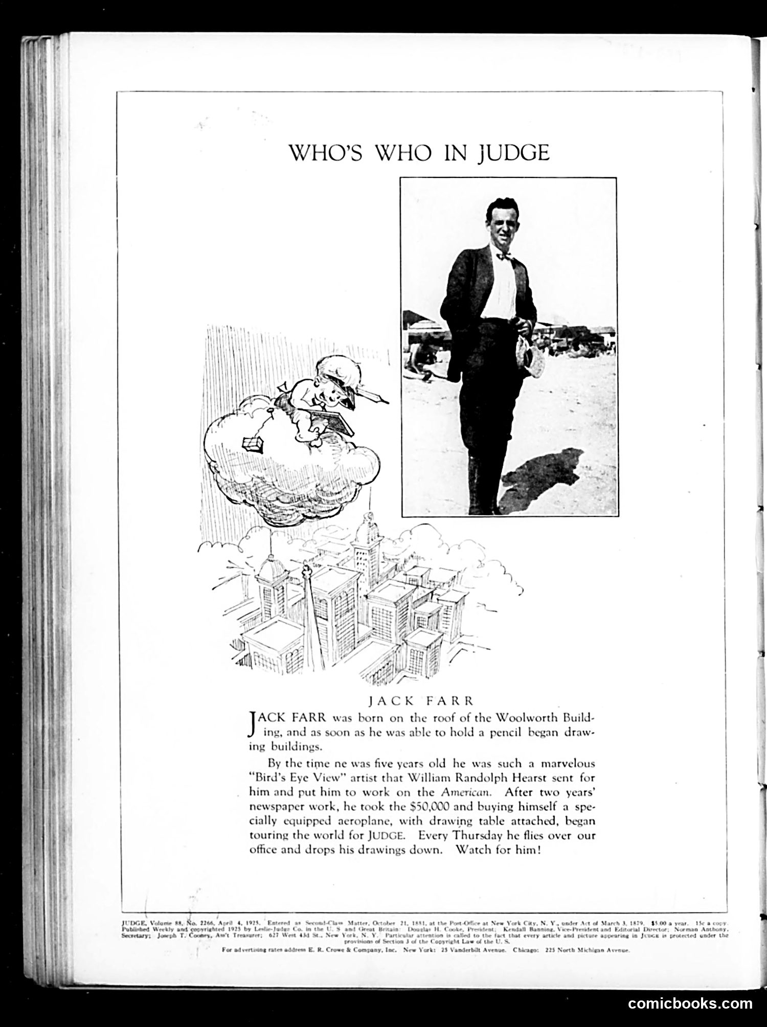 Judge — April 4, 1925 — page 2: Judge, 1925-04-04