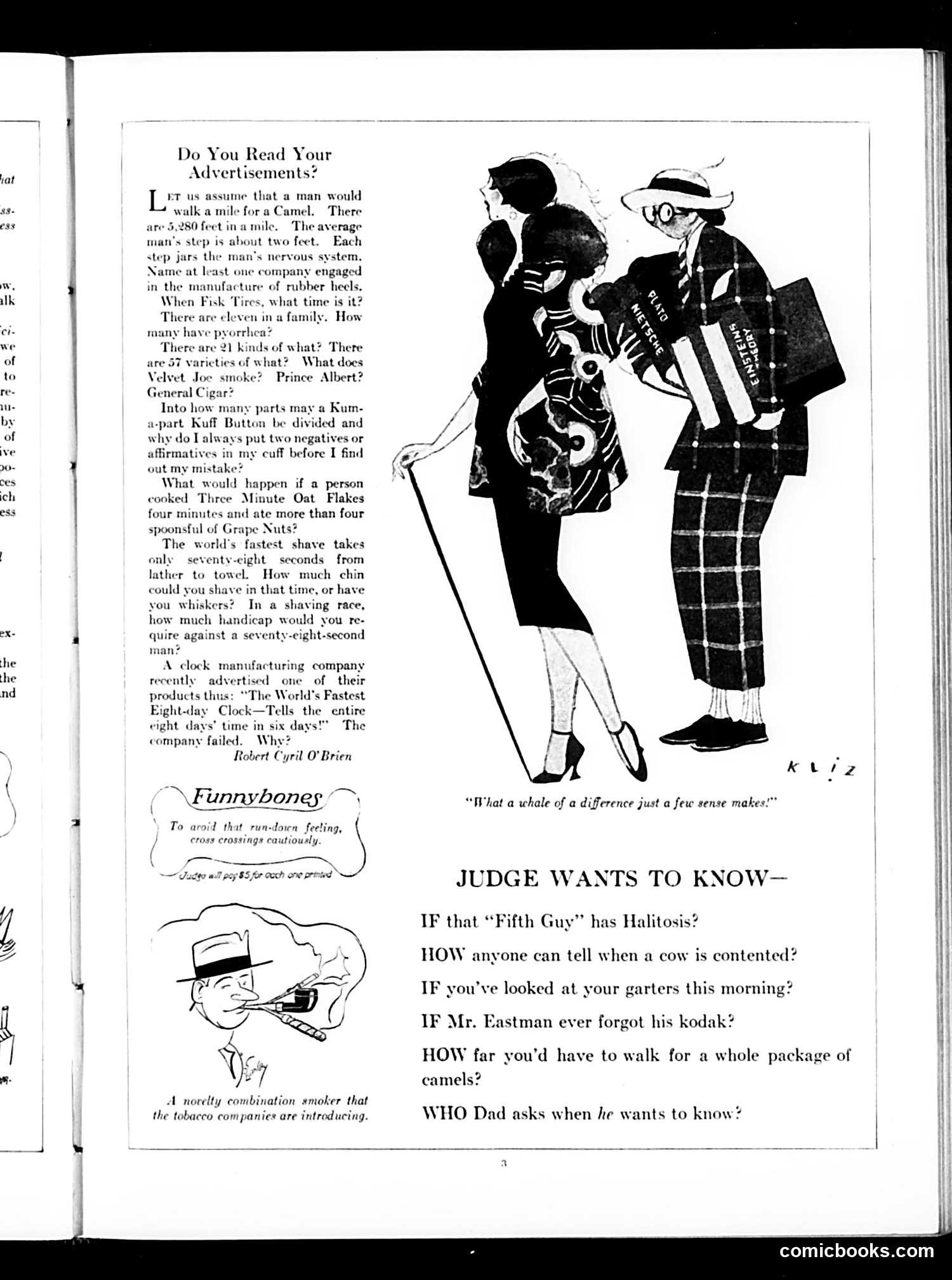 Judge — April 11, 1925 — page 5: Judge, 1925-04-11