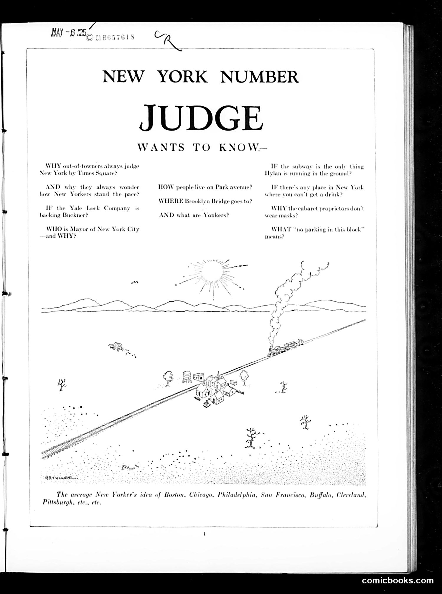 Judge — May 9, 1925 — page 3: Judge, 1925-05-09