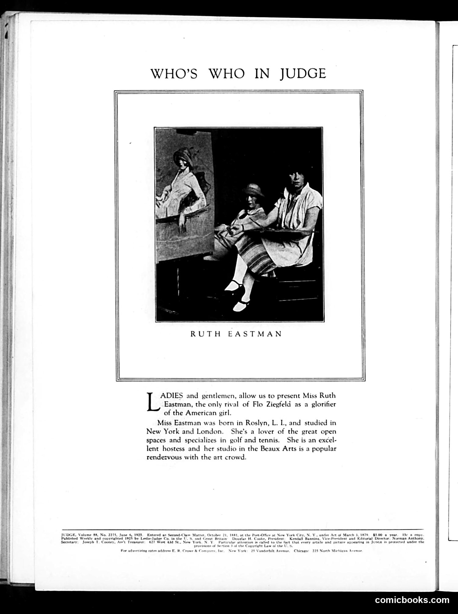 Judge — June 6, 1925 — page 2: Judge, 1925-06-06