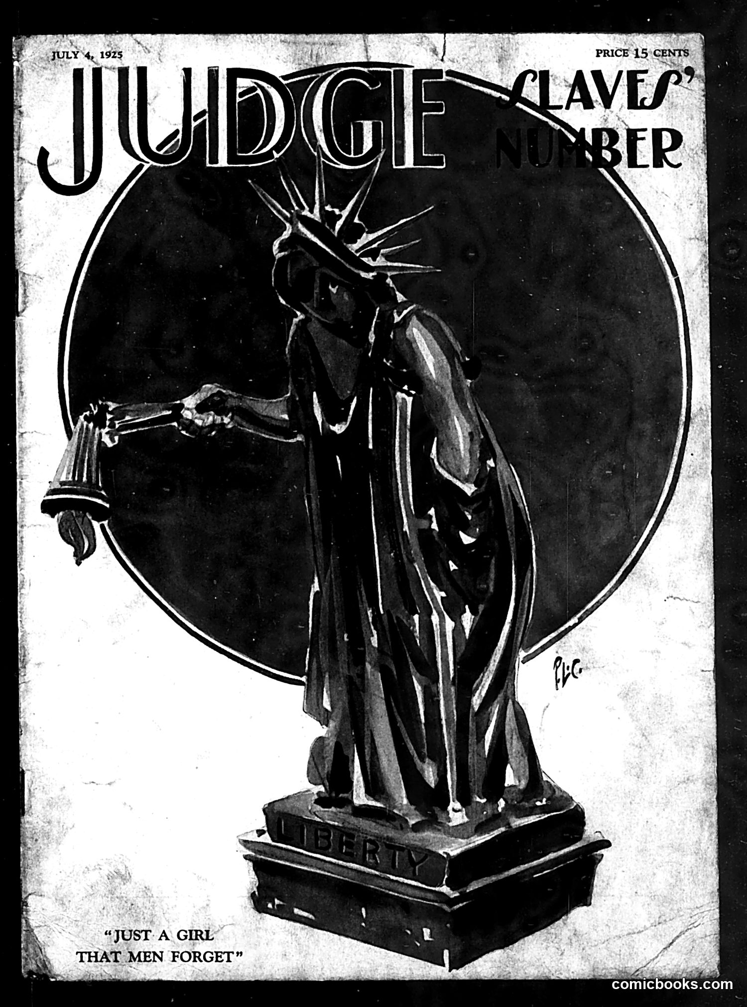 Judge — July 4, 1925 — page 1: Judge, 1925-07-04