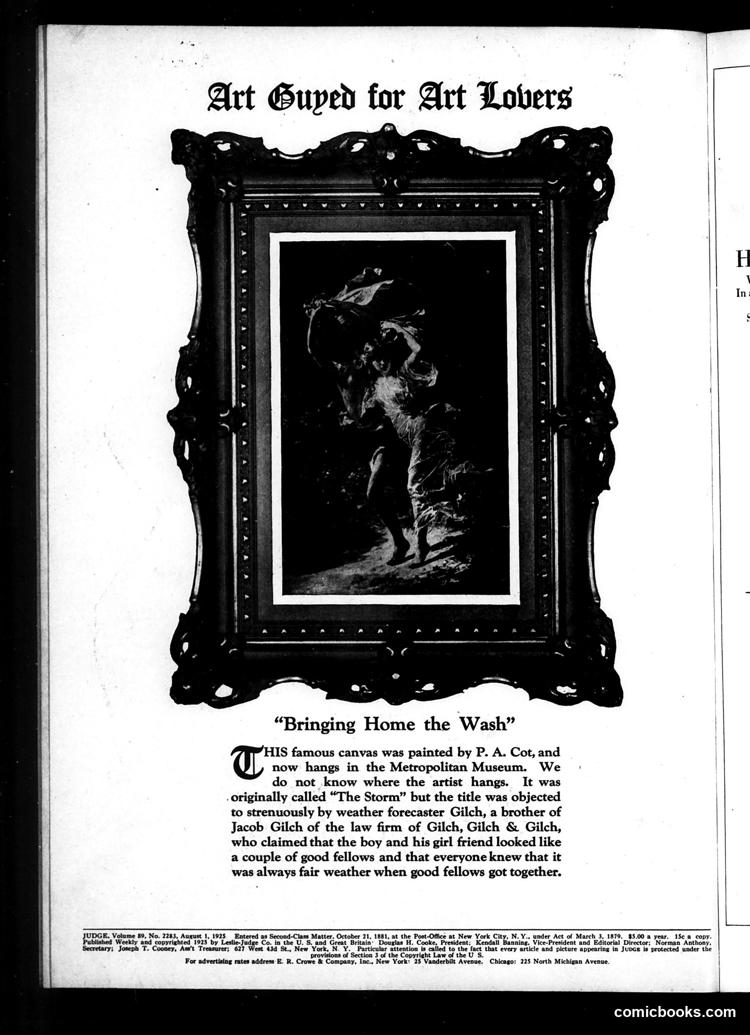 Judge — August 1, 1925 — page 2: Judge, 1925-08-01