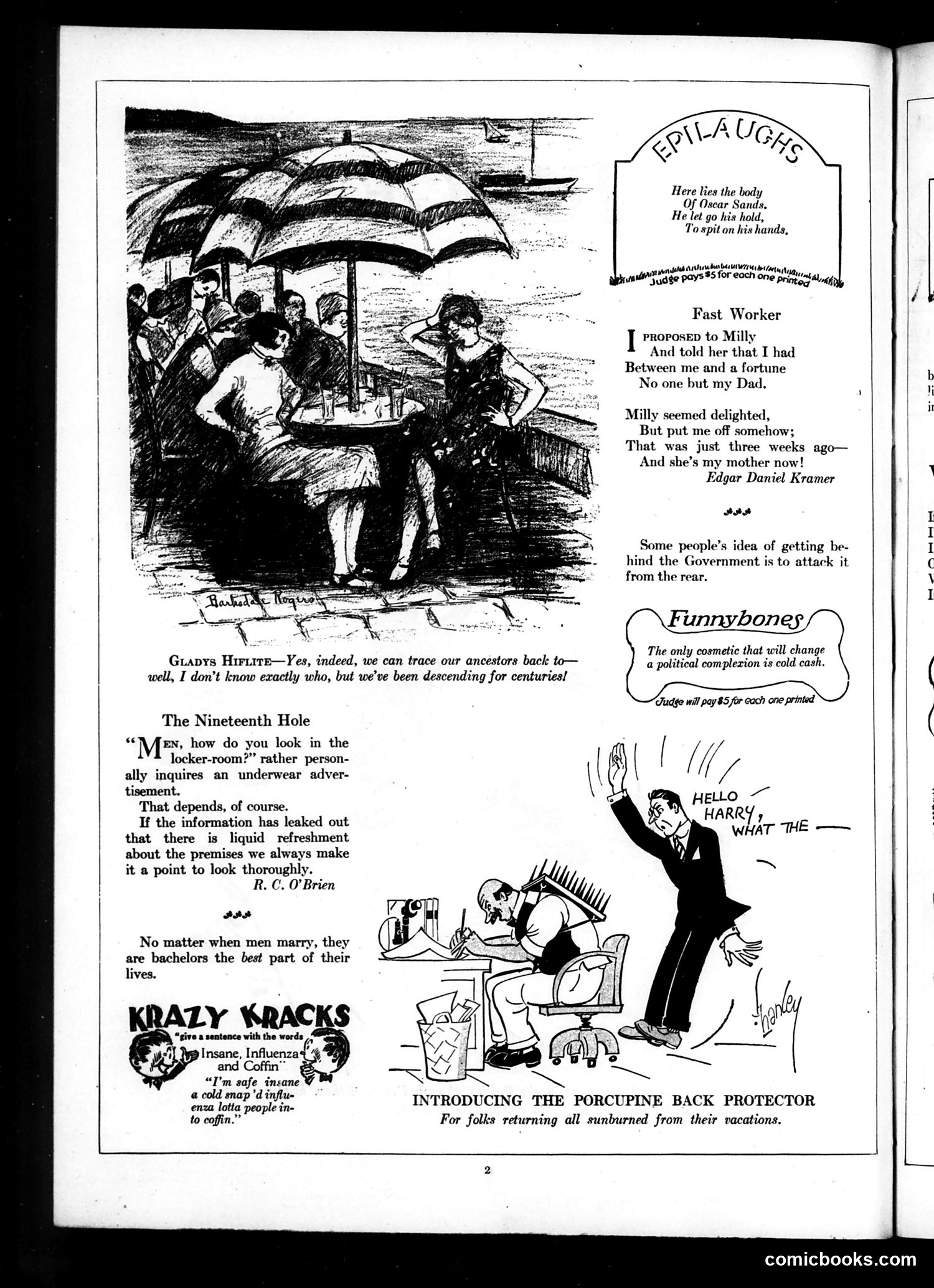 Judge — August 1, 1925 — page 4: Judge, 1925-08-01