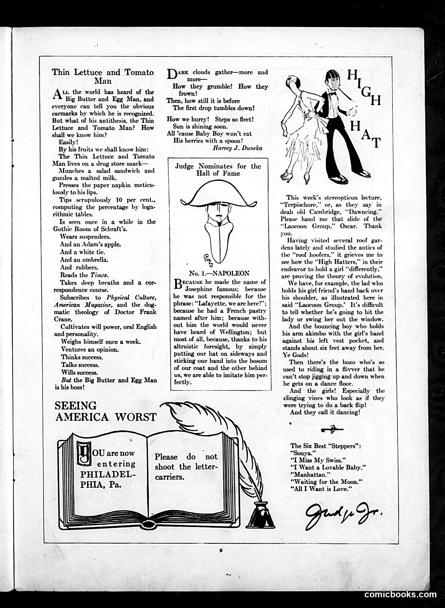 Judge — September 12, 1925 — page 11: Judge, 1925-09-12