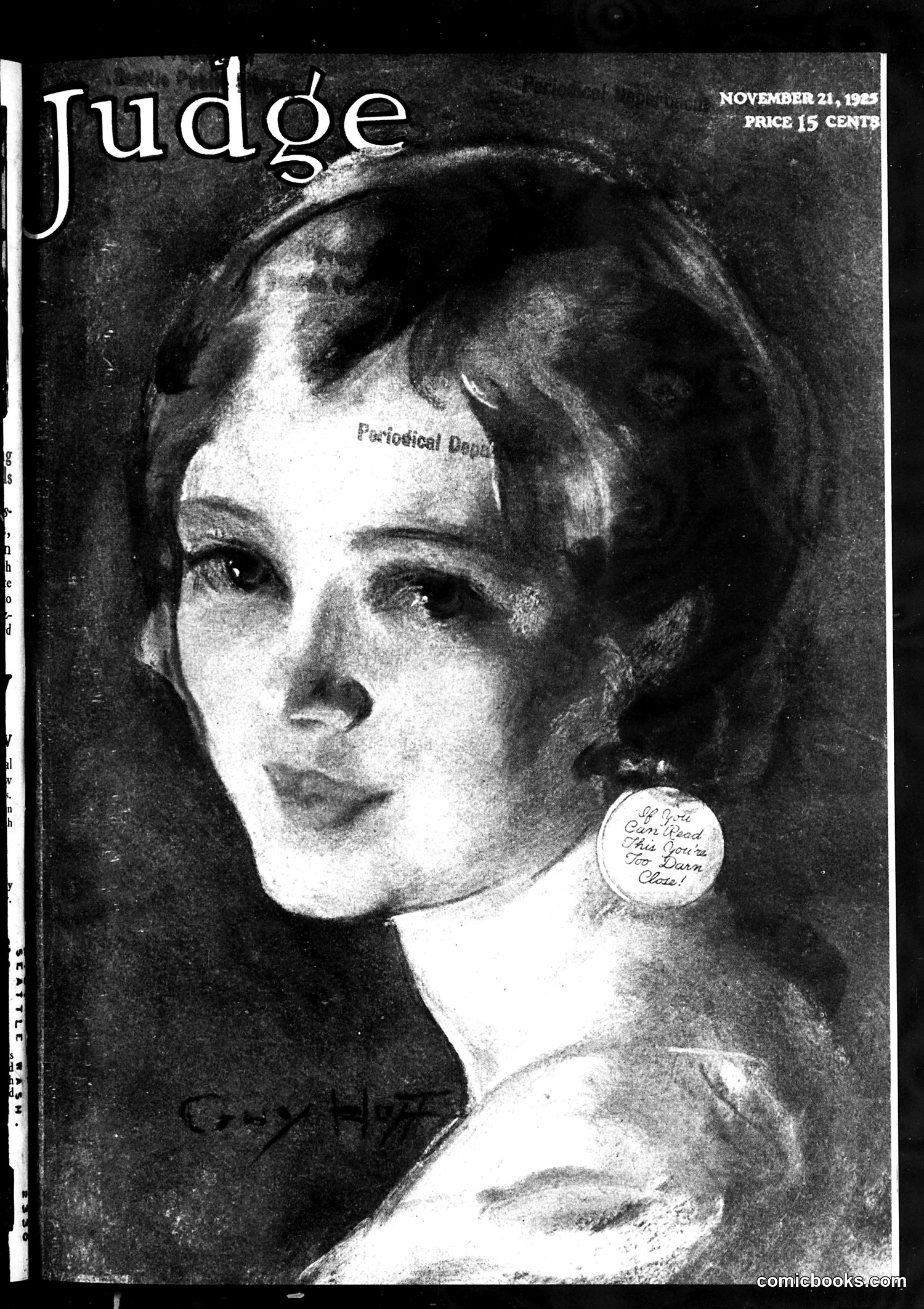 Judge — November 21, 1925 — page 1: Judge, 1925-11-21