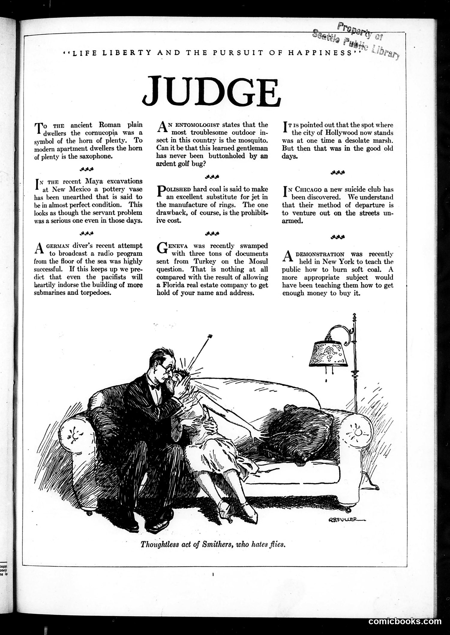 Judge — November 21, 1925 — page 3: Judge, 1925-11-21