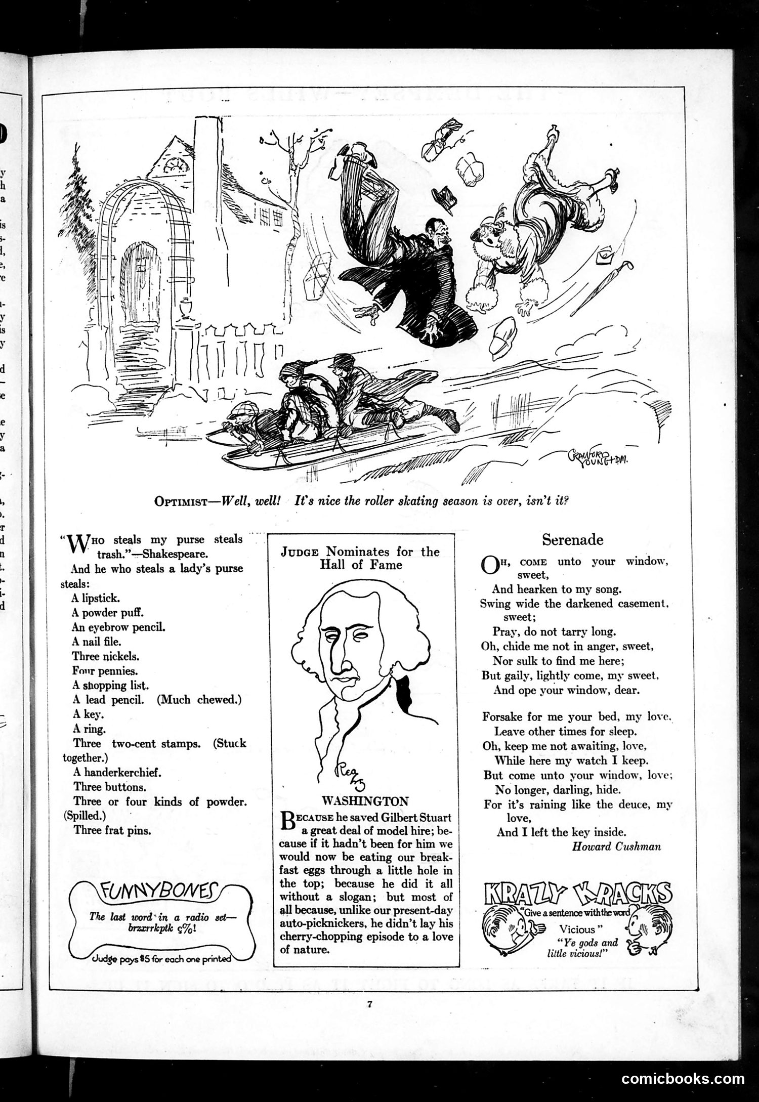 Judge — November 21, 1925 — page 9: Judge, 1925-11-21