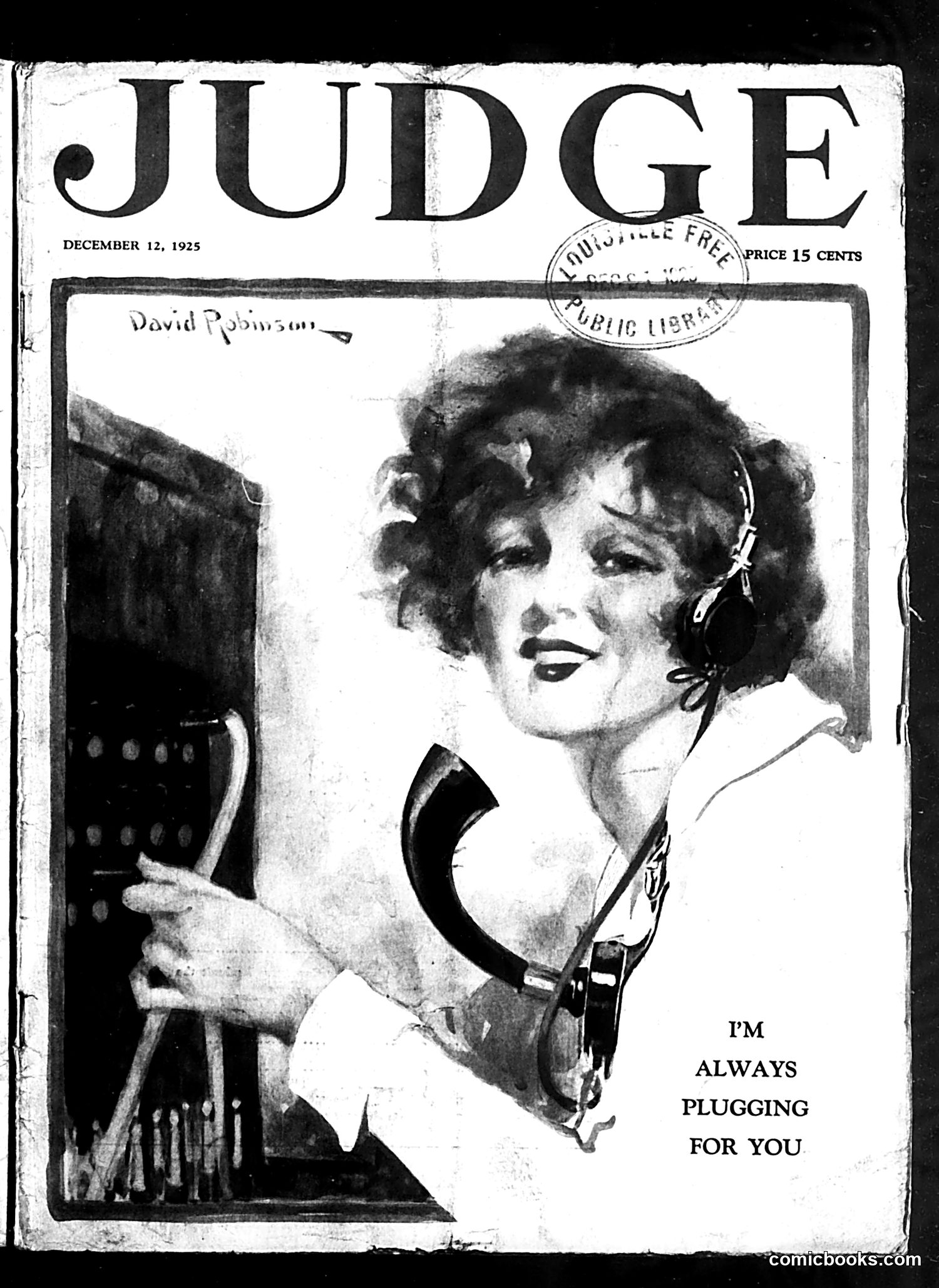 Judge — December 12, 1925 — page 1: Judge, 1925-12-12