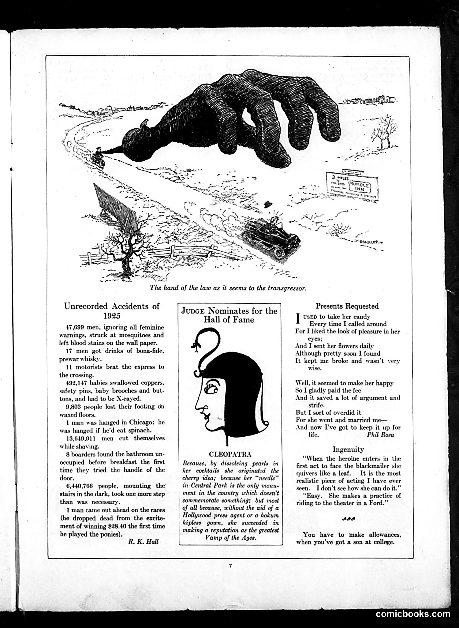 Judge — December 12, 1925 — page 9: Judge, 1925-12-12