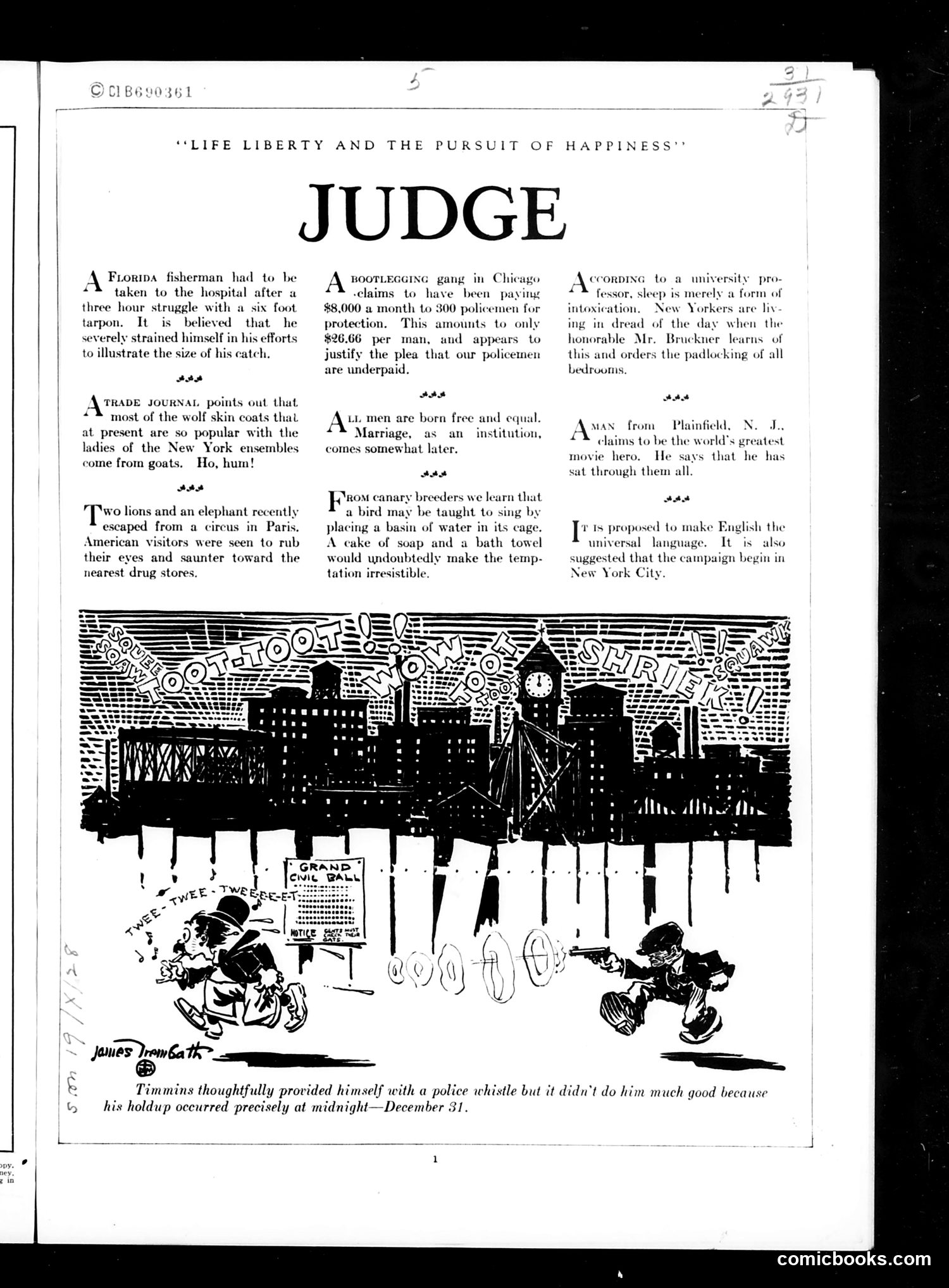 Judge — January 2, 1926 — page 3: Judge, 1926-01-02